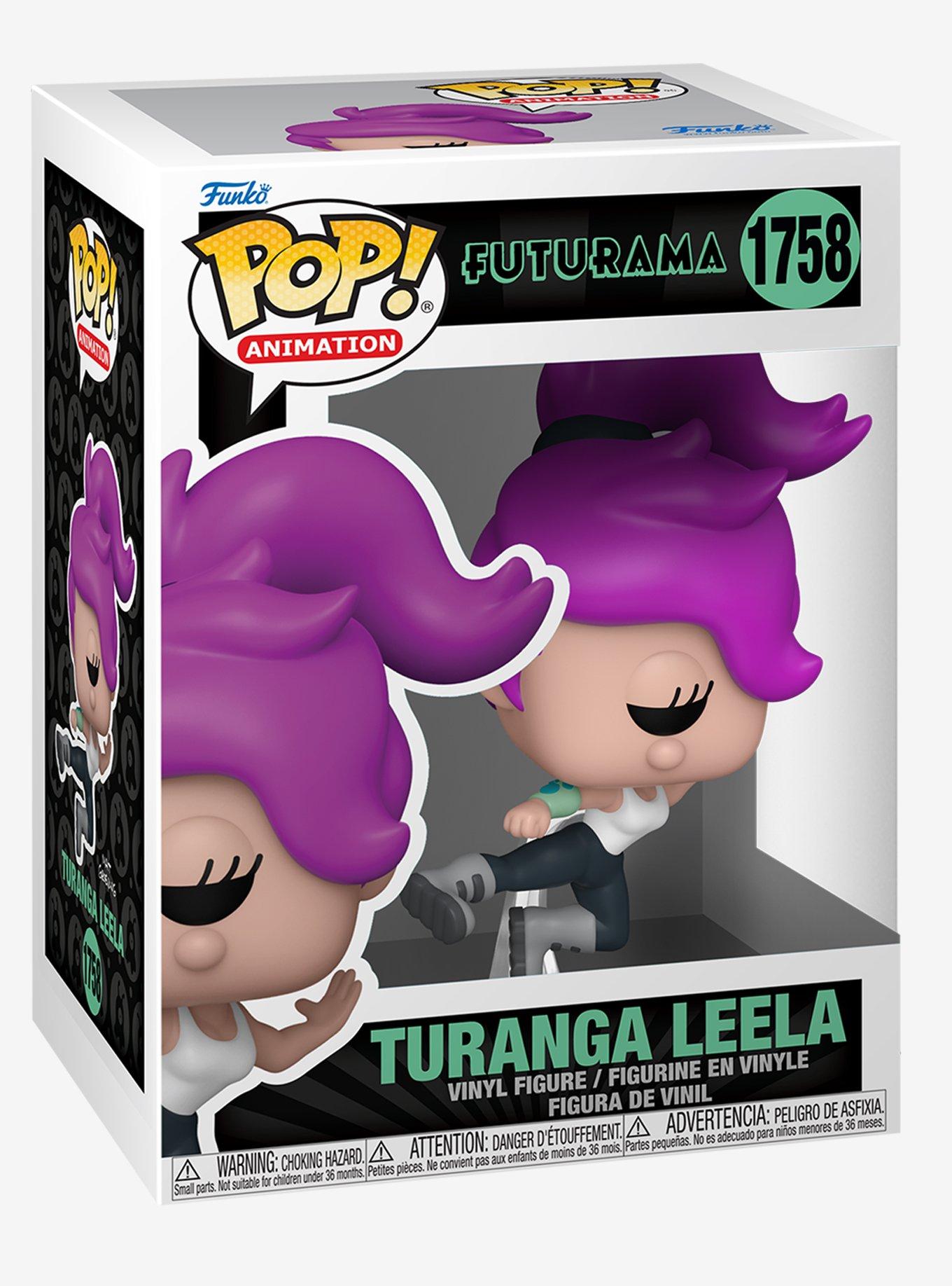 Funko Futurama Pop! Animation Turanga Leela Vinyl Figure, , alternate