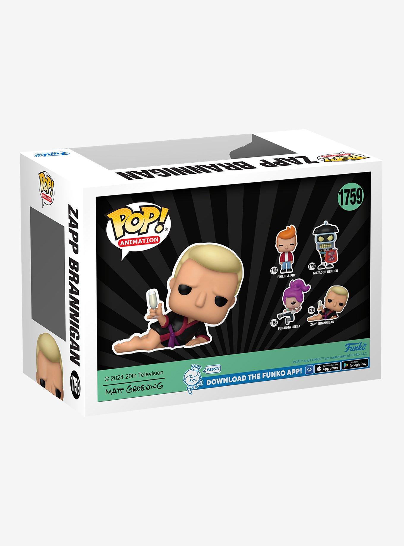 Funko Futurama Pop! Animation Zapp Brannigan Vinyl Figure, , alternate