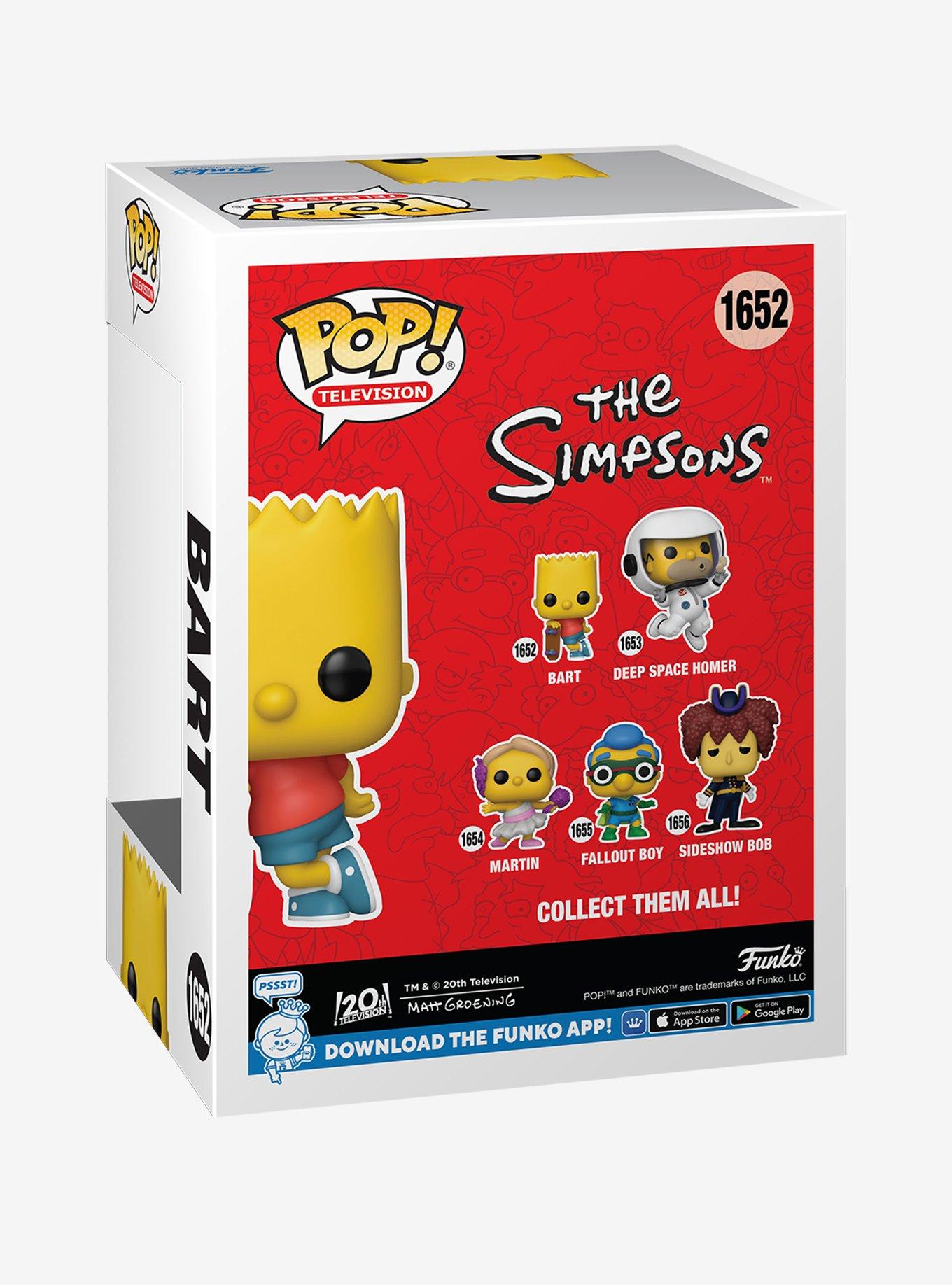 Funko The Simpsons Pop! Television Bart Vinyl Figure, , alternate