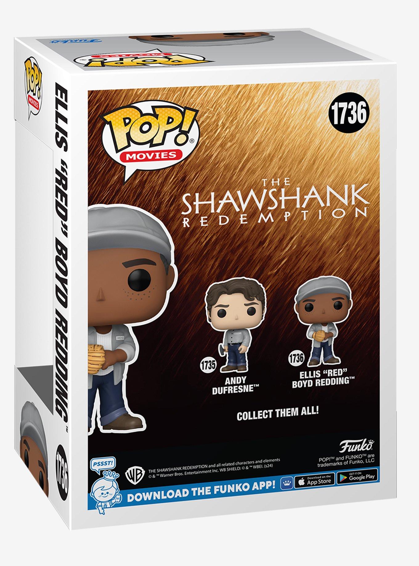 Funko Pop! Movies The Shawshank Redemption Ellis "Red" Boyd Redding Vinyl Figure, , alternate