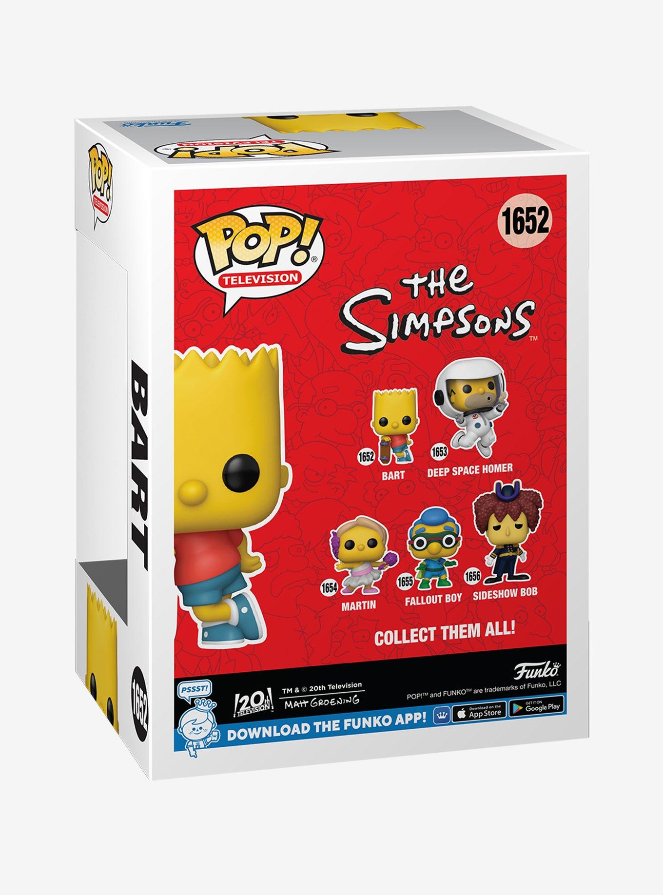 Funko Pop! Television The Simpsons Bart Vinyl Figure, , alternate