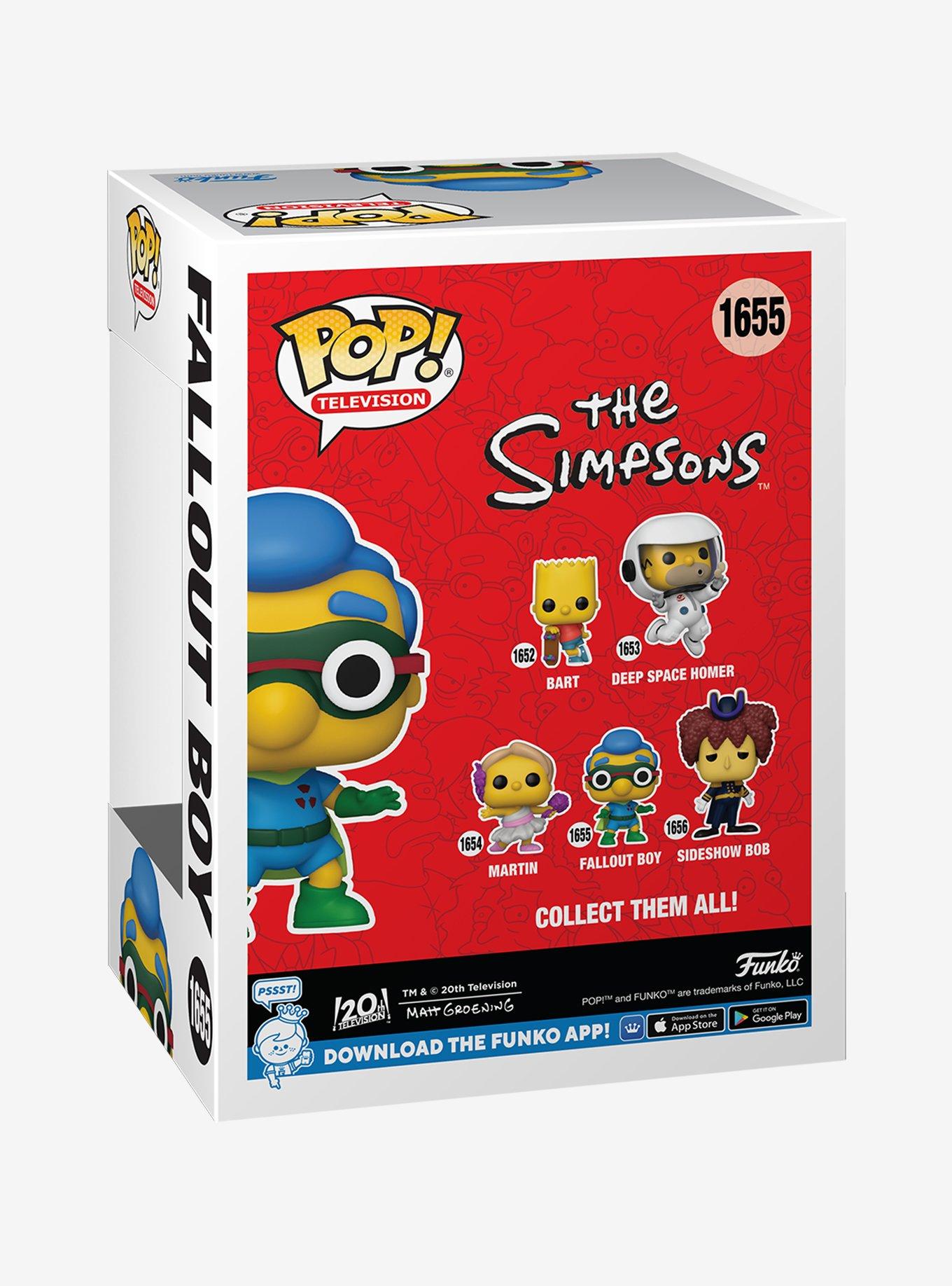 Funko Pop! Television The Simpsons Milhouse Fallout Boy Vinyl Figure, , alternate