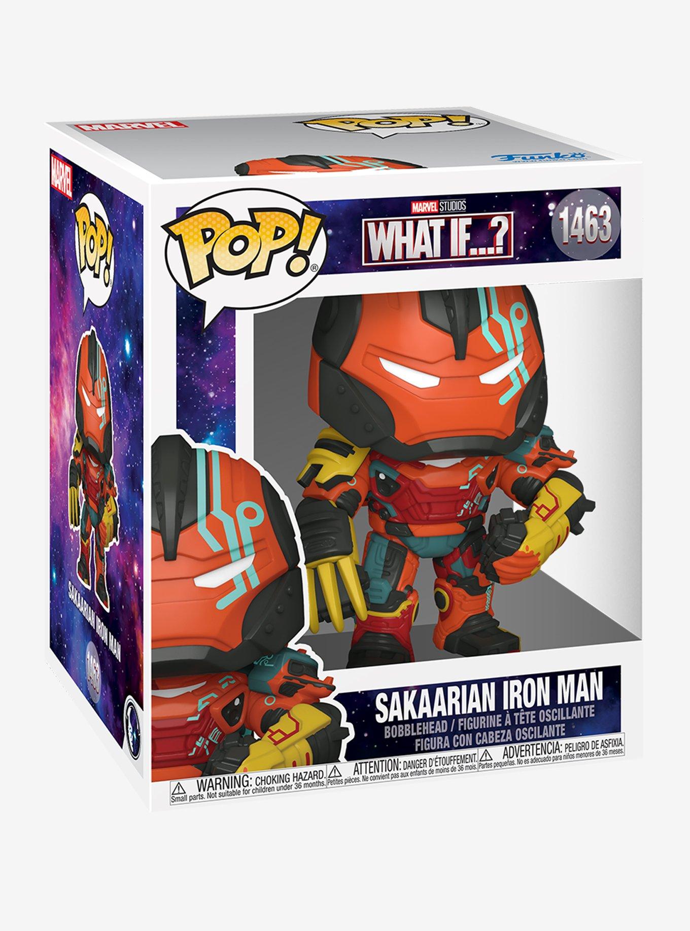 Funko Pop! Marvel What If...? Sakaarian Iron Man Vinyl Figure, , alternate