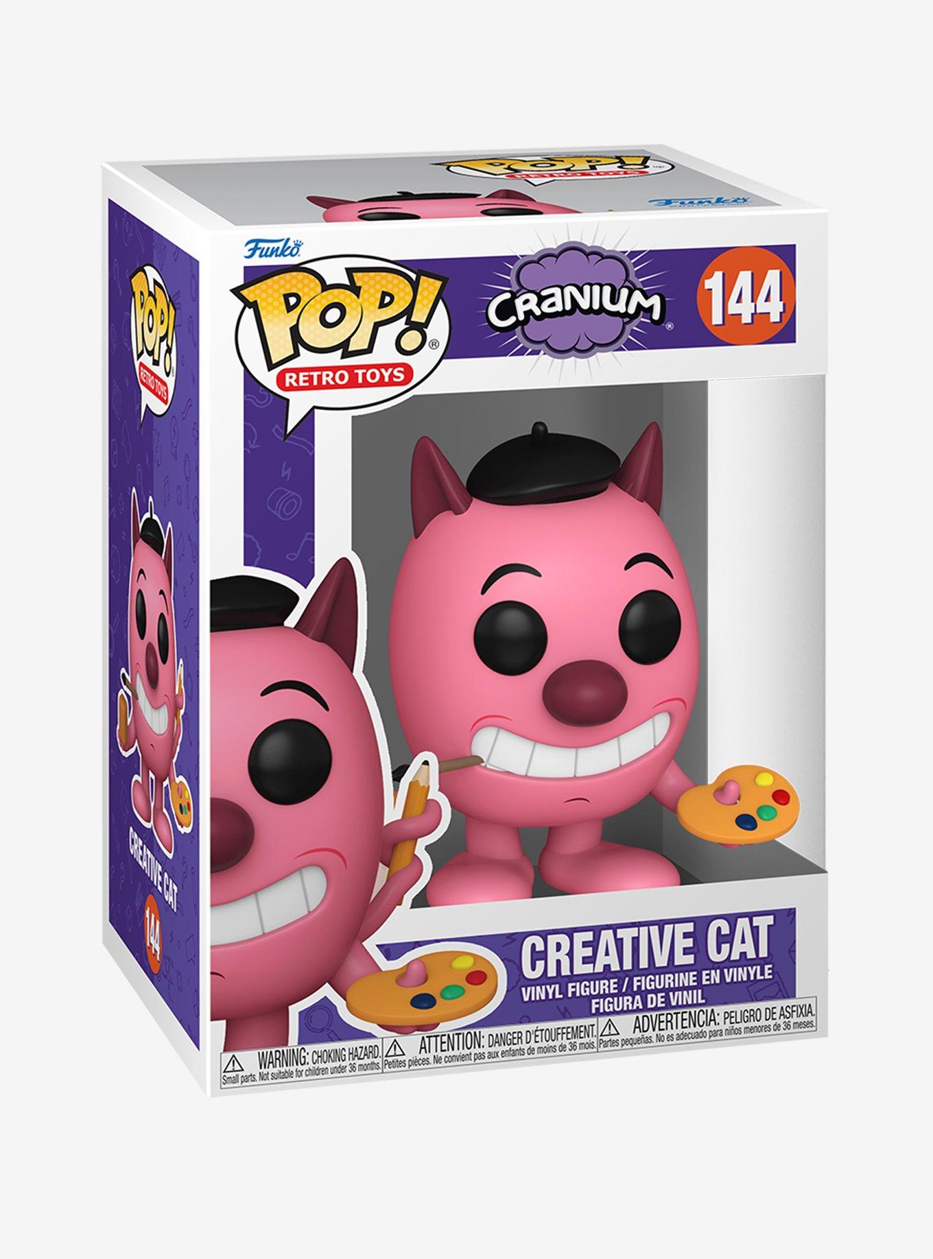 Funko Pop! Retro Toys Cranium Creative Cat Vinyl Figure, , alternate