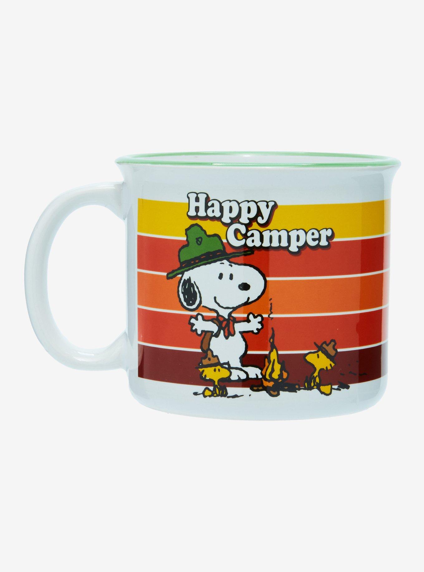 Peanuts Snoopy Beagle Scout Happy Camper Mug — BoxLunch Exclusive, , hi-res