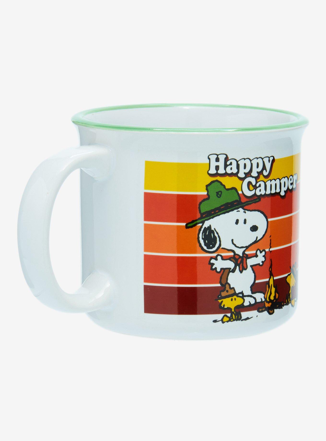 Peanuts Snoopy Beagle Scout Happy Camper Mug — BoxLunch Exclusive