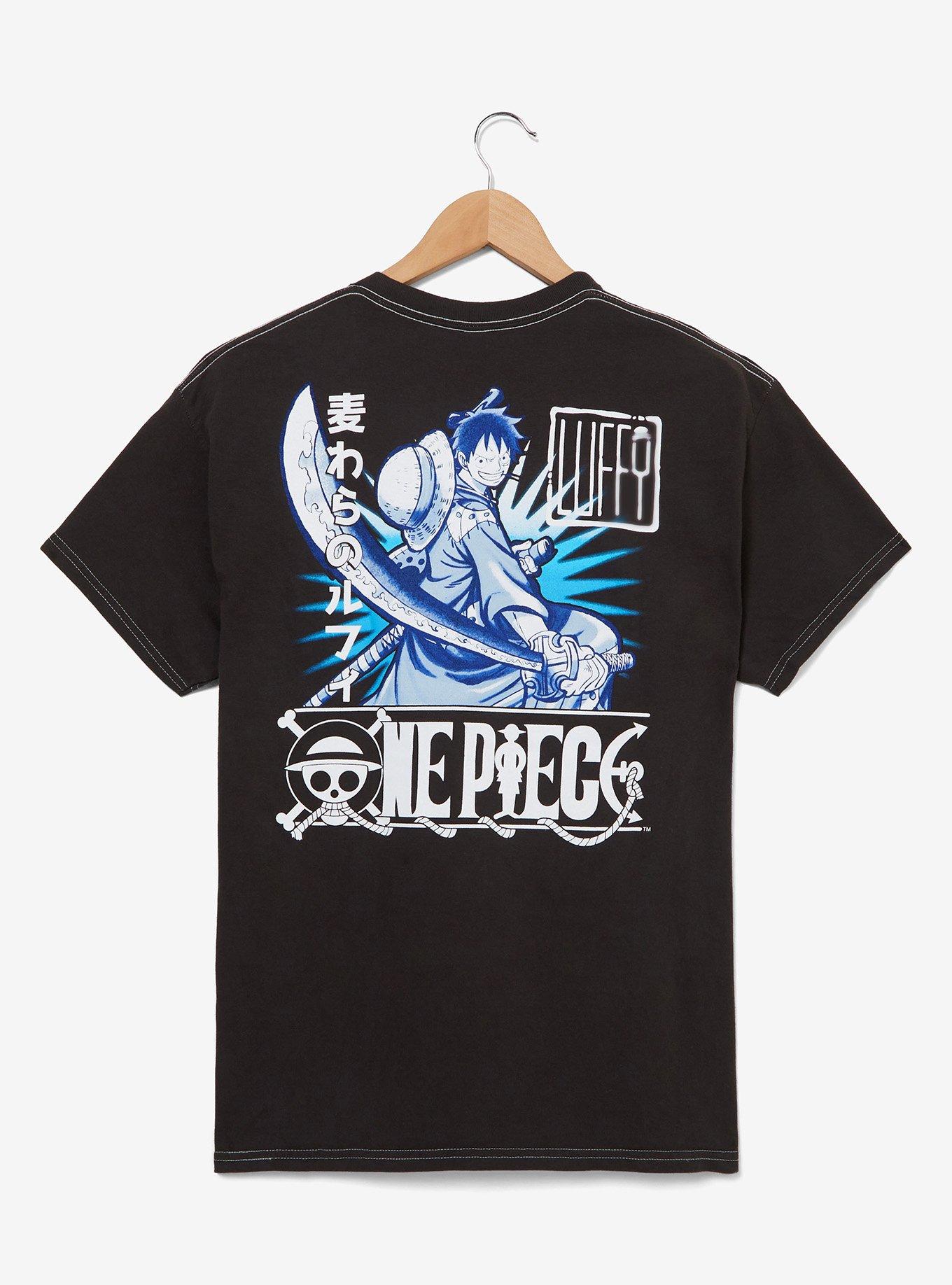 One Piece Straw Hat Crew Group Portrait T-Shirt - BoxLunch Exclusive, , hi-res