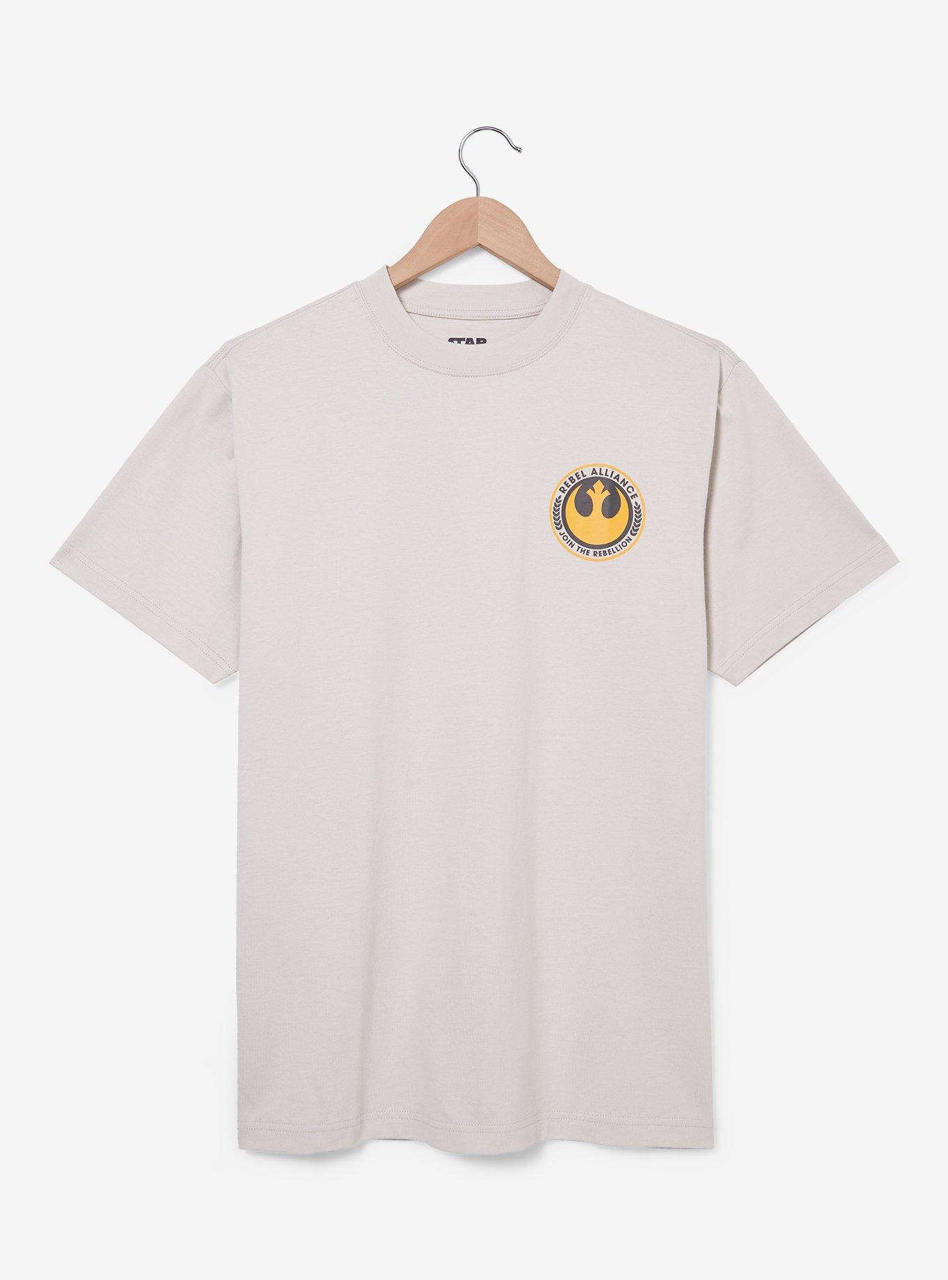 Star Wars Rebel Alliance Icons T-Shirt - BoxLunch Exclusive, BEIGE, alternate