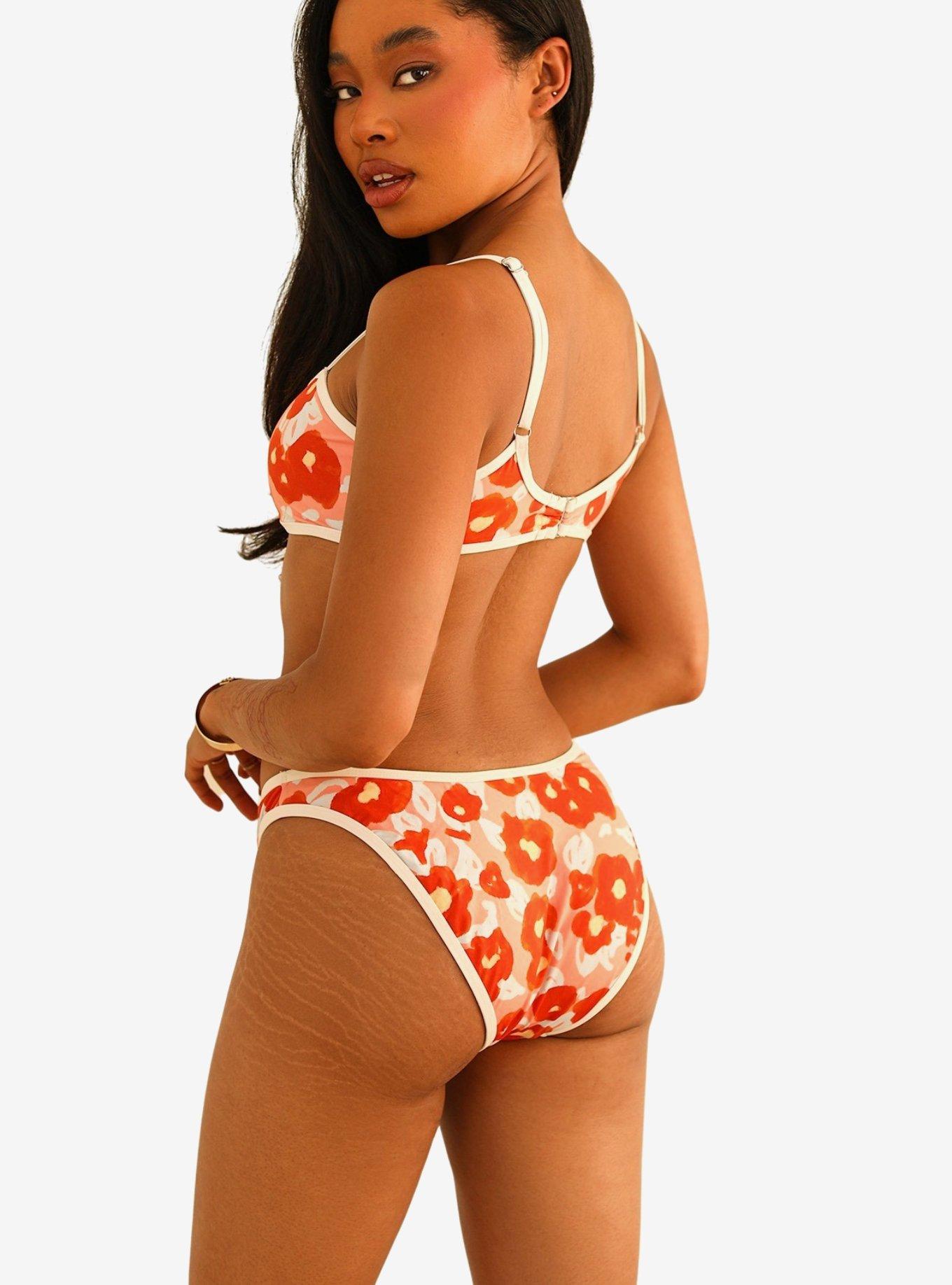 Dippin' Daisy's Glow Cheeky Swim Bottom In Bloom, MULTI, alternate