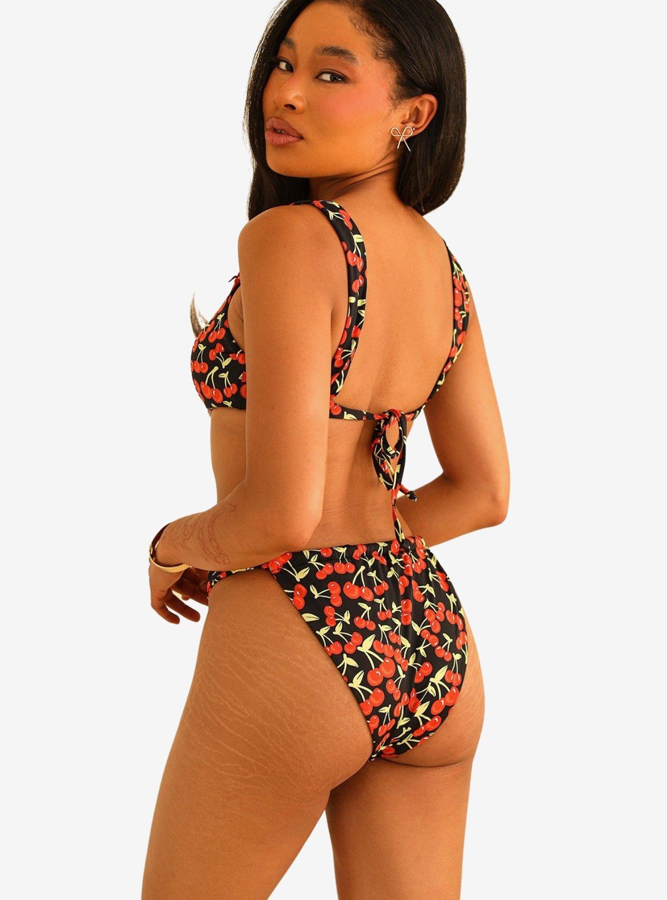 Dippin' Daisy's Karlie Bandeau Swim Top Cherise, MULTI, alternate