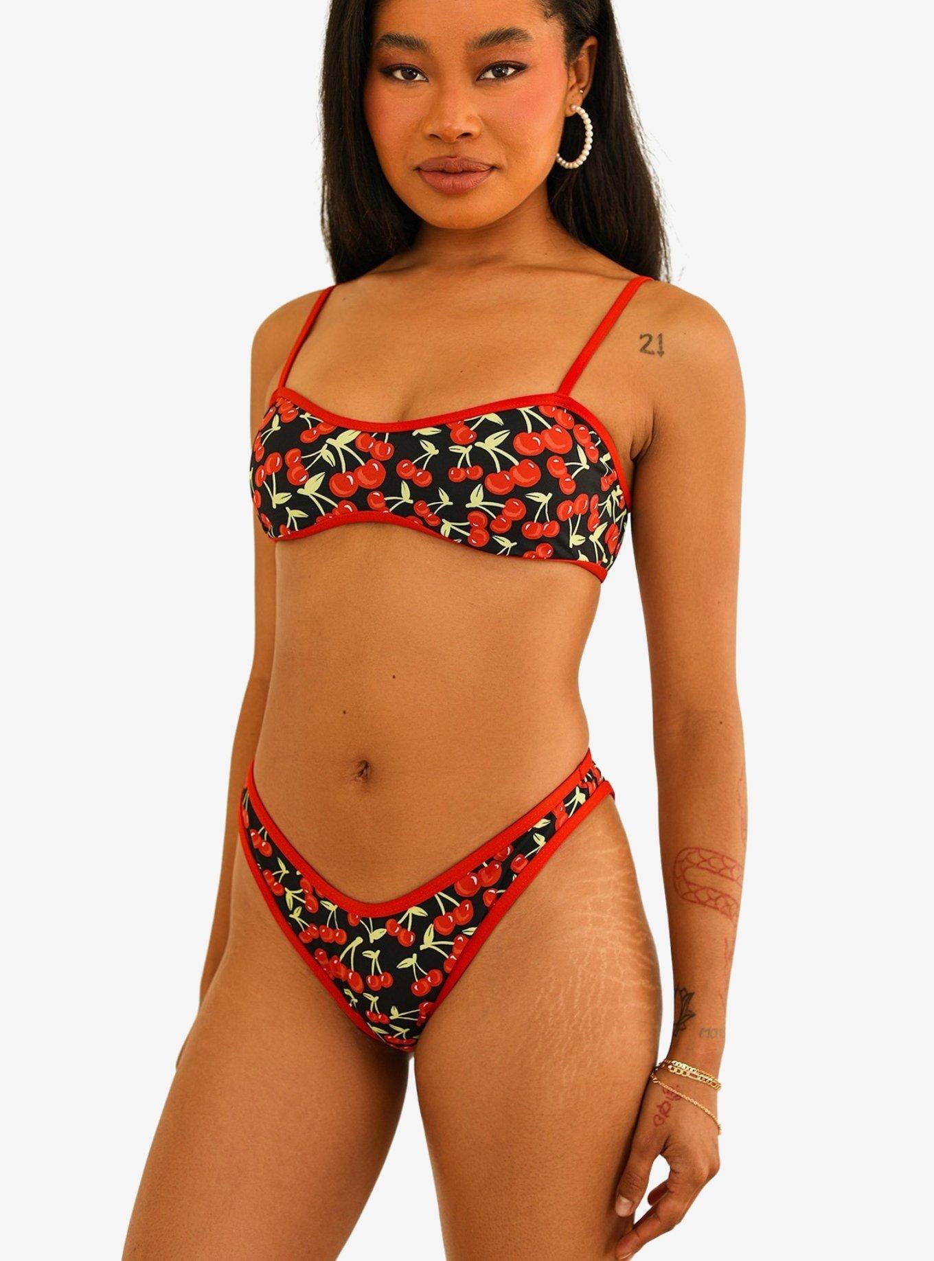 Dippin' Daisy's Blair Adjustable Straps Swim Top Cherise, MULTI, alternate