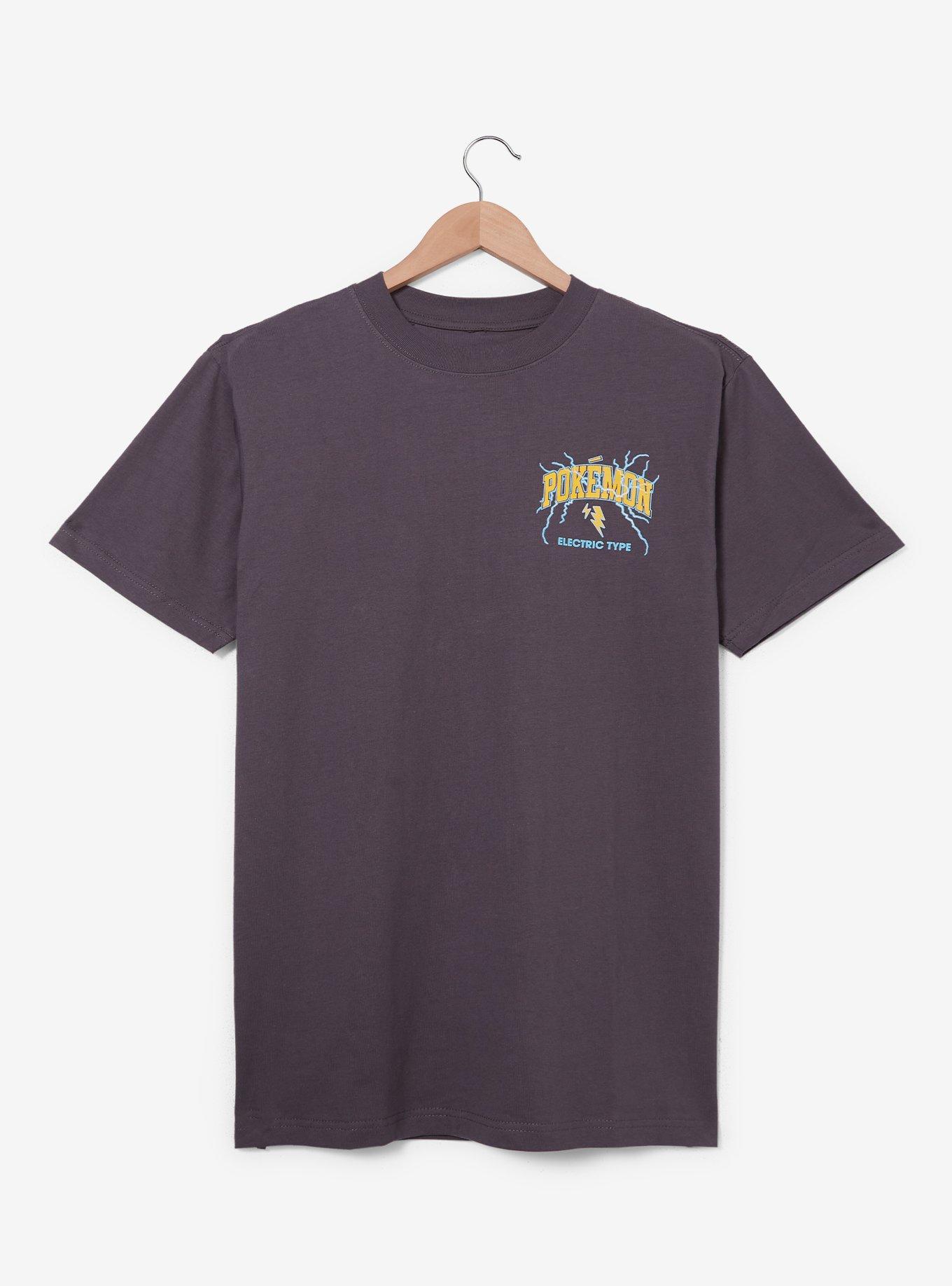 Pok&eacute;mon Electric Type Group Portrait T-Shirt - BoxLunch Exclusive, BLACK, alternate