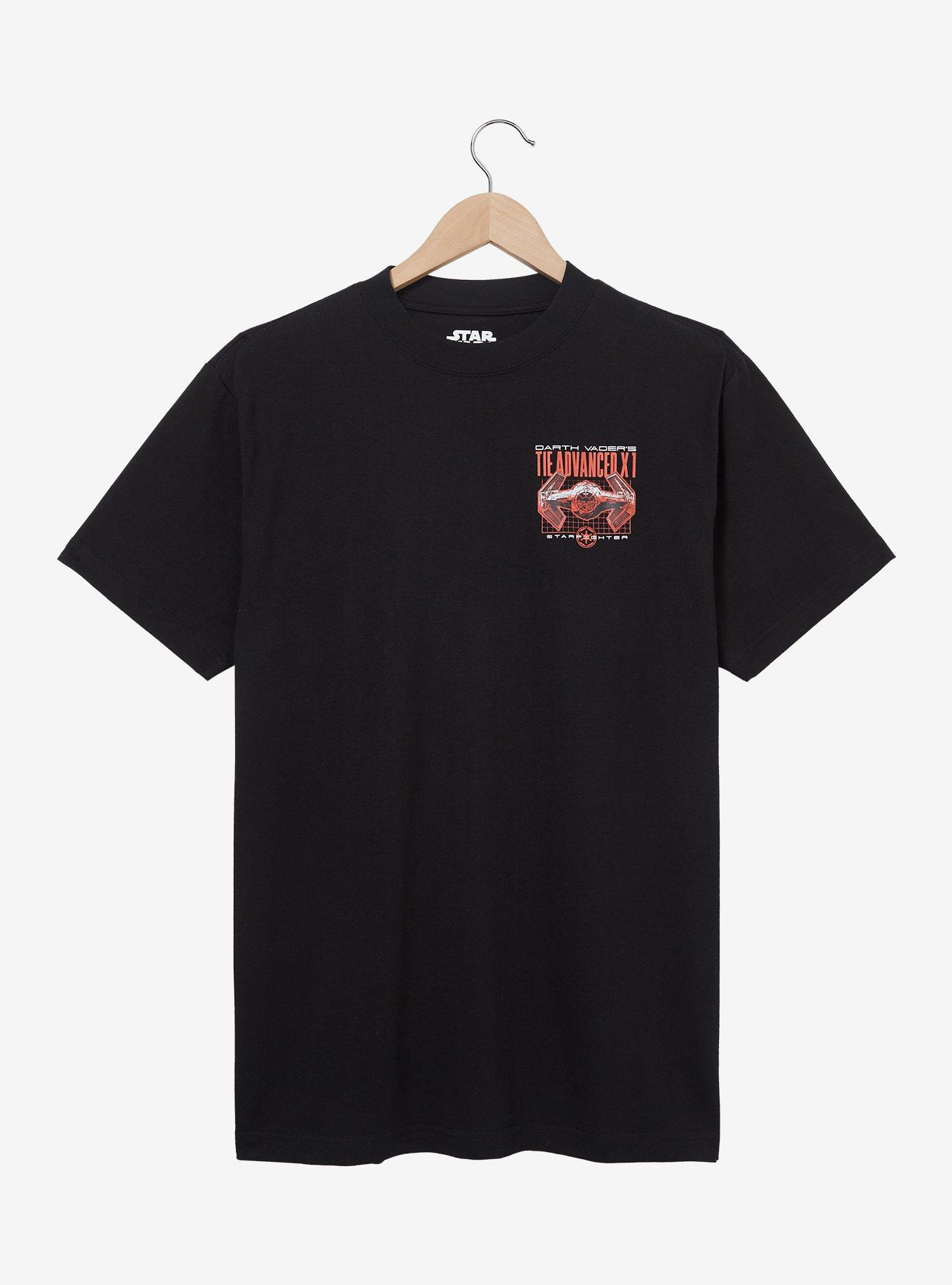 Star Wars TIE Advanced x1 T-Shirt — BoxLunch Exclusive, , hi-res