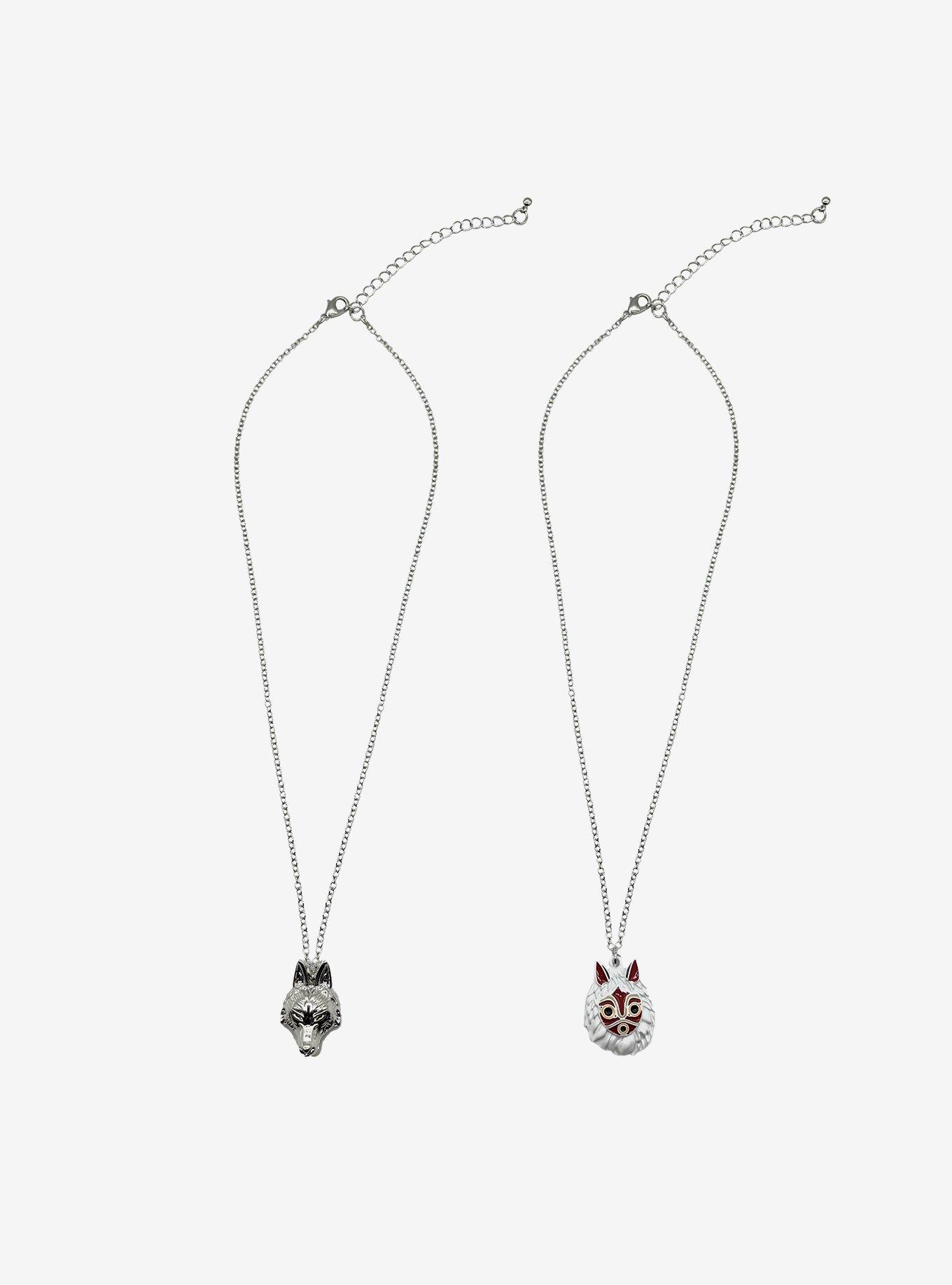 Studio Ghibli&reg; Princess Mononoke Mask & Moro Necklace Set, , hi-res