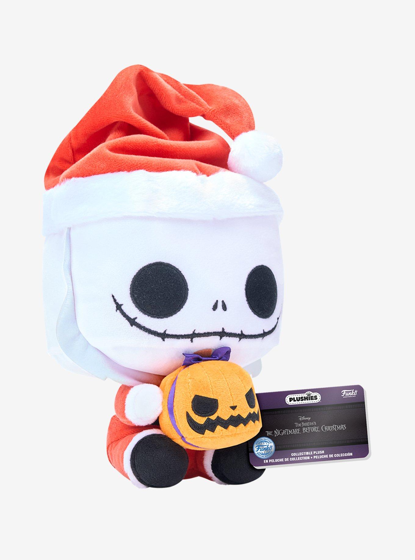 Funko Disney The Nightmare Before Christmas Jack Skellington Santa Suit 7 Inch Plush - BoxLunch Exclusive, , alternate