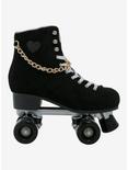 Cosmic Skates Black & Gold Chain Roller Skates, MULTI, alternate