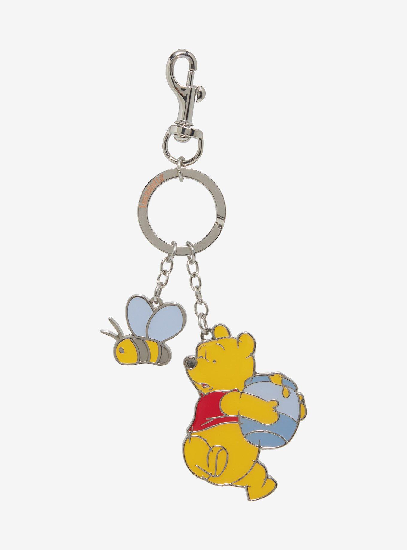 Loungefly Disney Winnie the Pooh Bee & Bear Multi-Charm Keychain — BoxLunch Exclusive