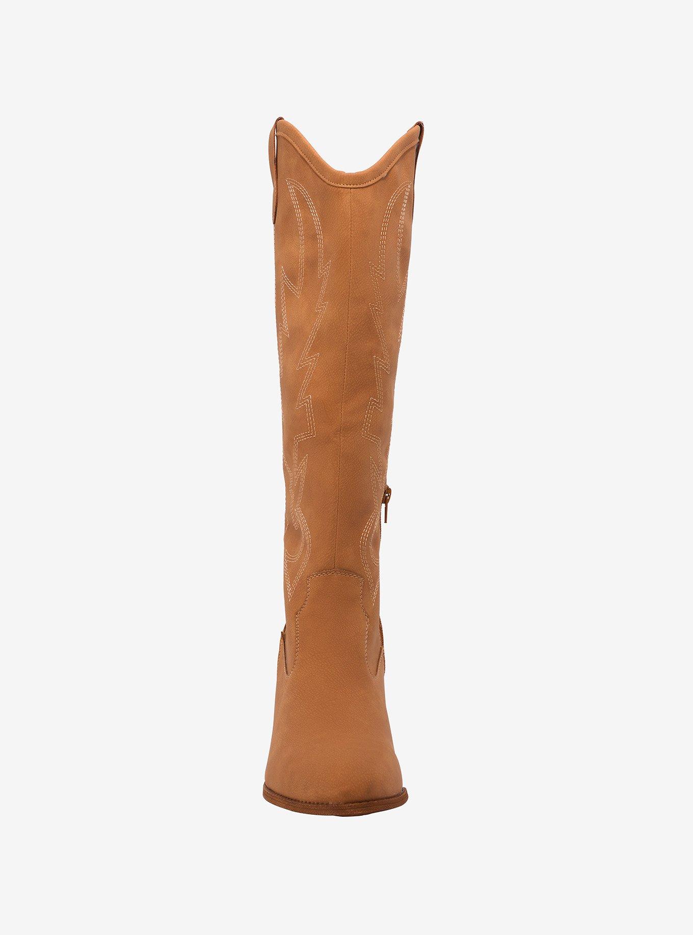 Dirty Laundry Brown Cowgirl Boots, MULTI, alternate