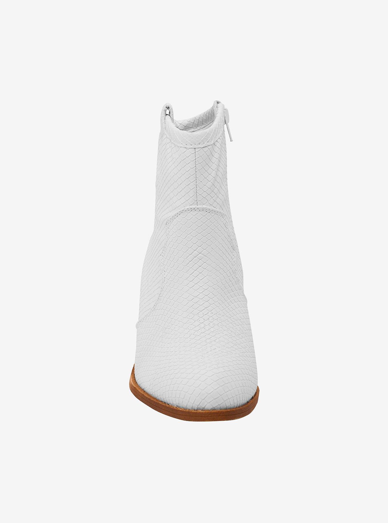 Dirty Laundry White Snake Booties, MULTI, alternate