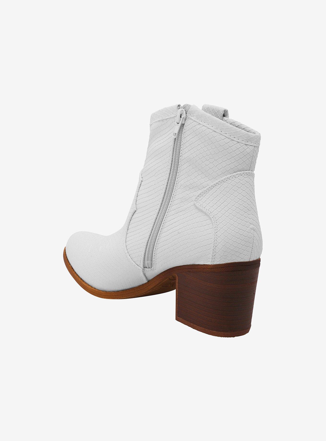 Dirty Laundry White Snake Booties, MULTI, alternate