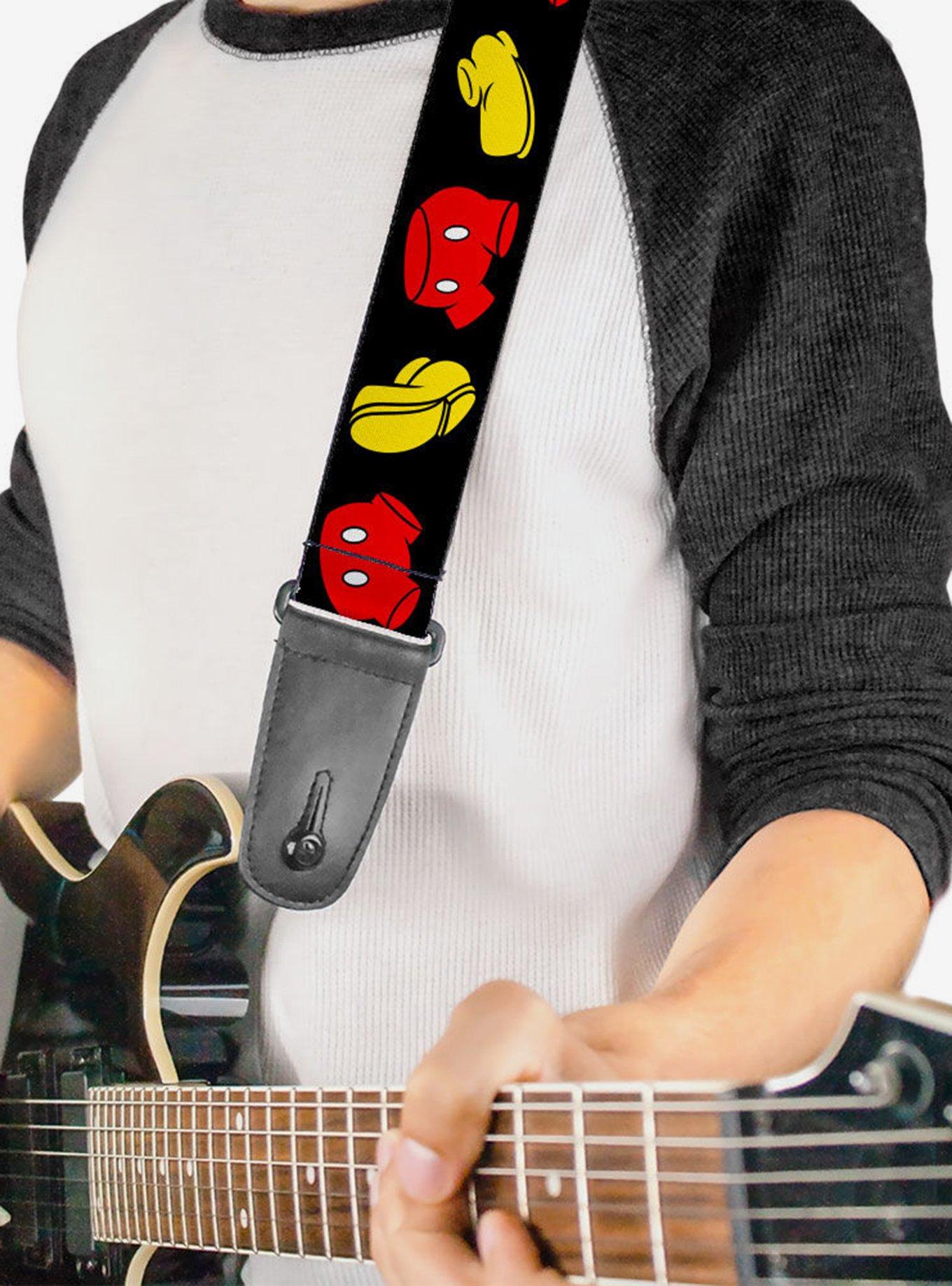 Disney Mickey Mouse Shorts and Shoes Guitar Strap, , hi-res