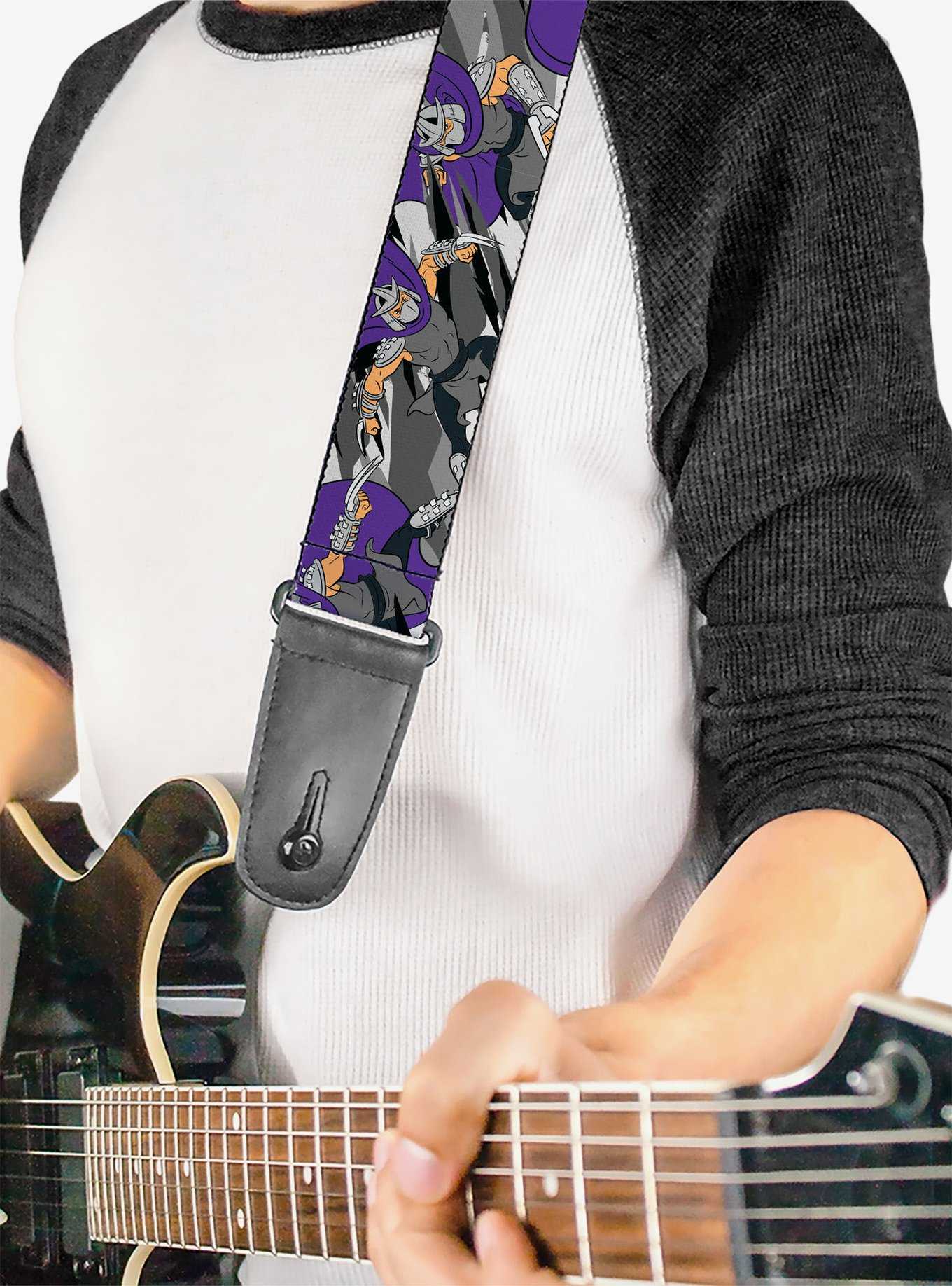 Teenage Mutant Ninja Turtles Shredder Poses Guitar Strap, , hi-res