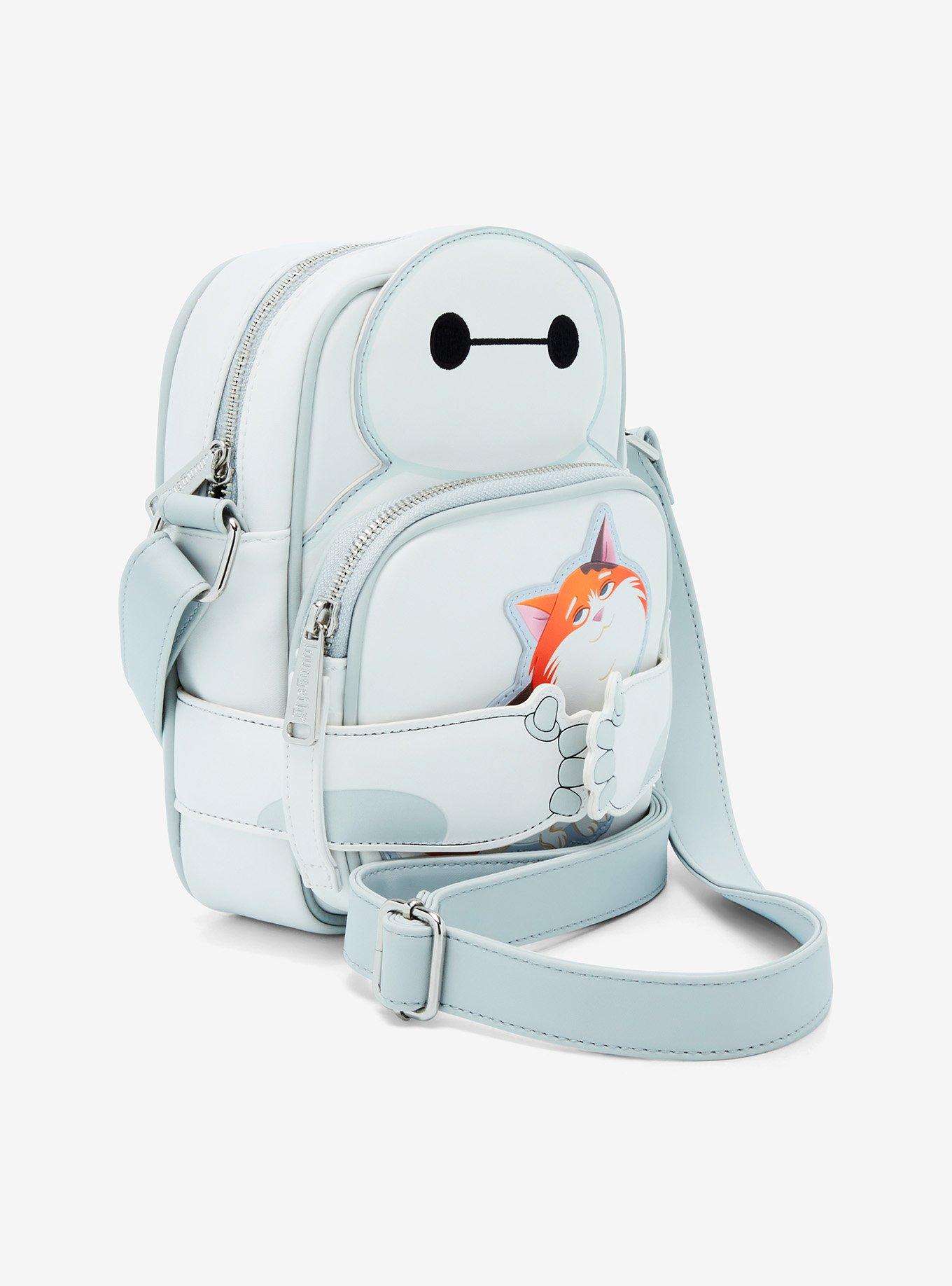 Loungefly Disney Big Hero 6 Baymax & Mochi Crossbody Bag, , alternate