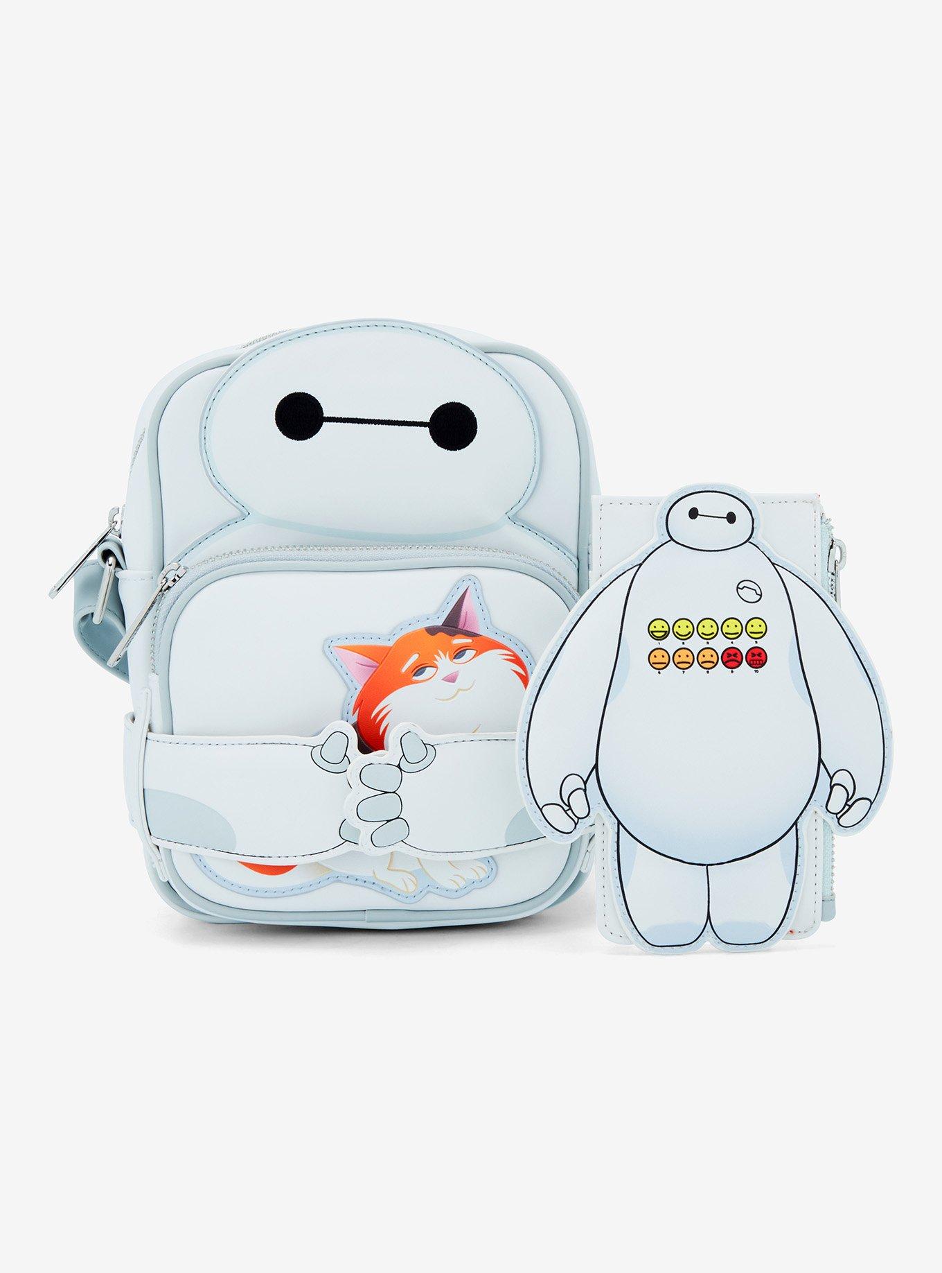 Loungefly Disney Big Hero 6 Baymax & Mochi Crossbody Bag, , alternate