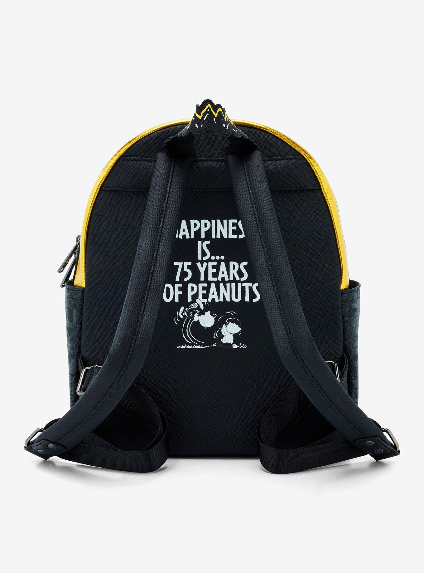 Loungefly Peanuts 75th Anniversary Mini Backpack, , alternate