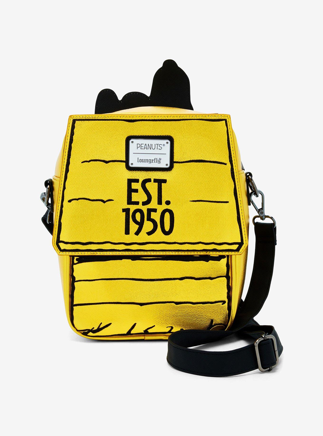 Loungefly Peanuts 75th Anniversary Snoopy House Crossbody Bag, , alternate