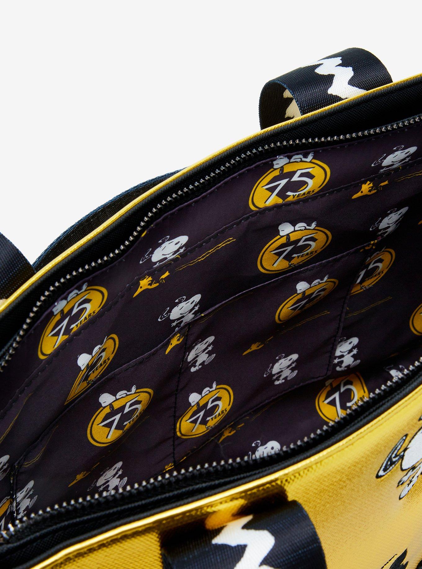Loungefly Peanuts 75th Anniversary Tote Bag With Coin Purse, , alternate