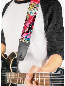 DC Comics Harley Quinn Puddin Poses Anime Graphics Guitar Strap, , hi-res