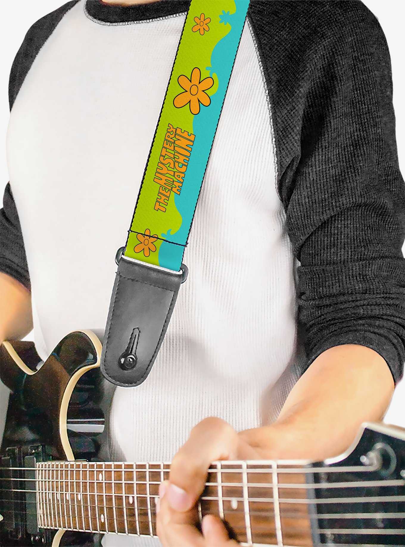 Scooby-Doo! The Mystery Machine Paint Job Guitar Strap, , hi-res