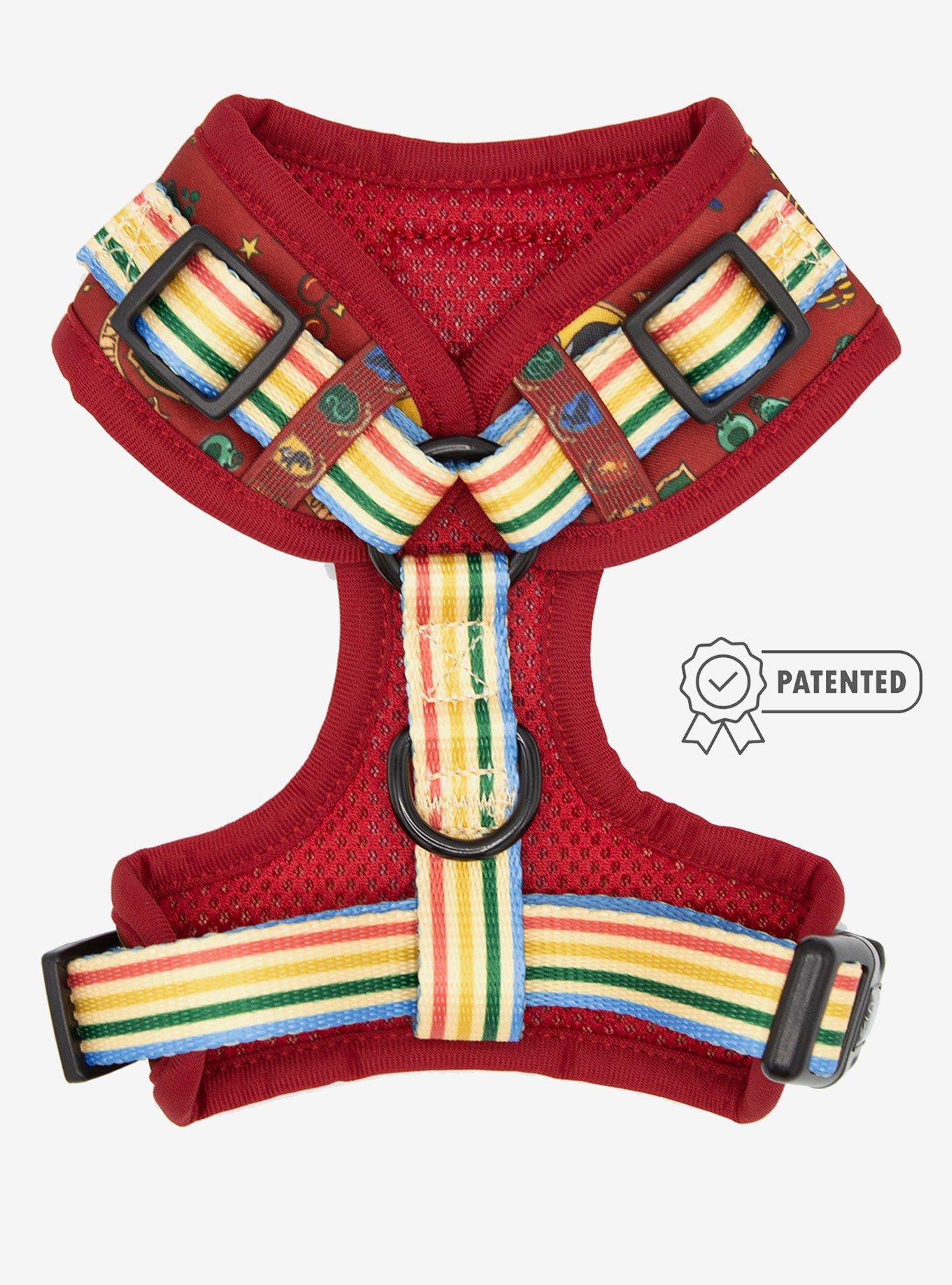 Harry Potter x Sassy Woof Adjustable Dog Harness, RED, alternate