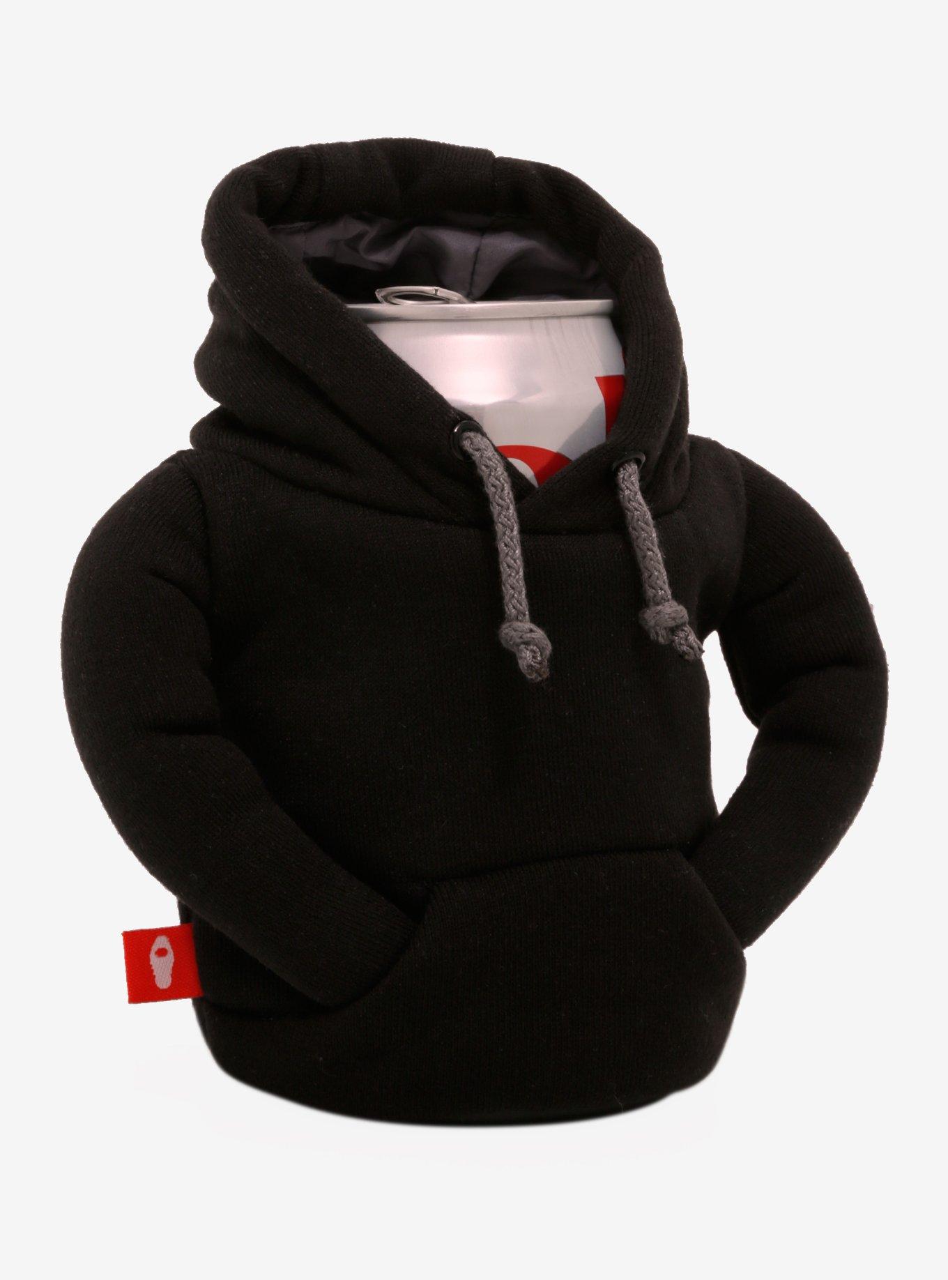 Puffin Drinkwear Black Hoodie Can Jacket, , hi-res