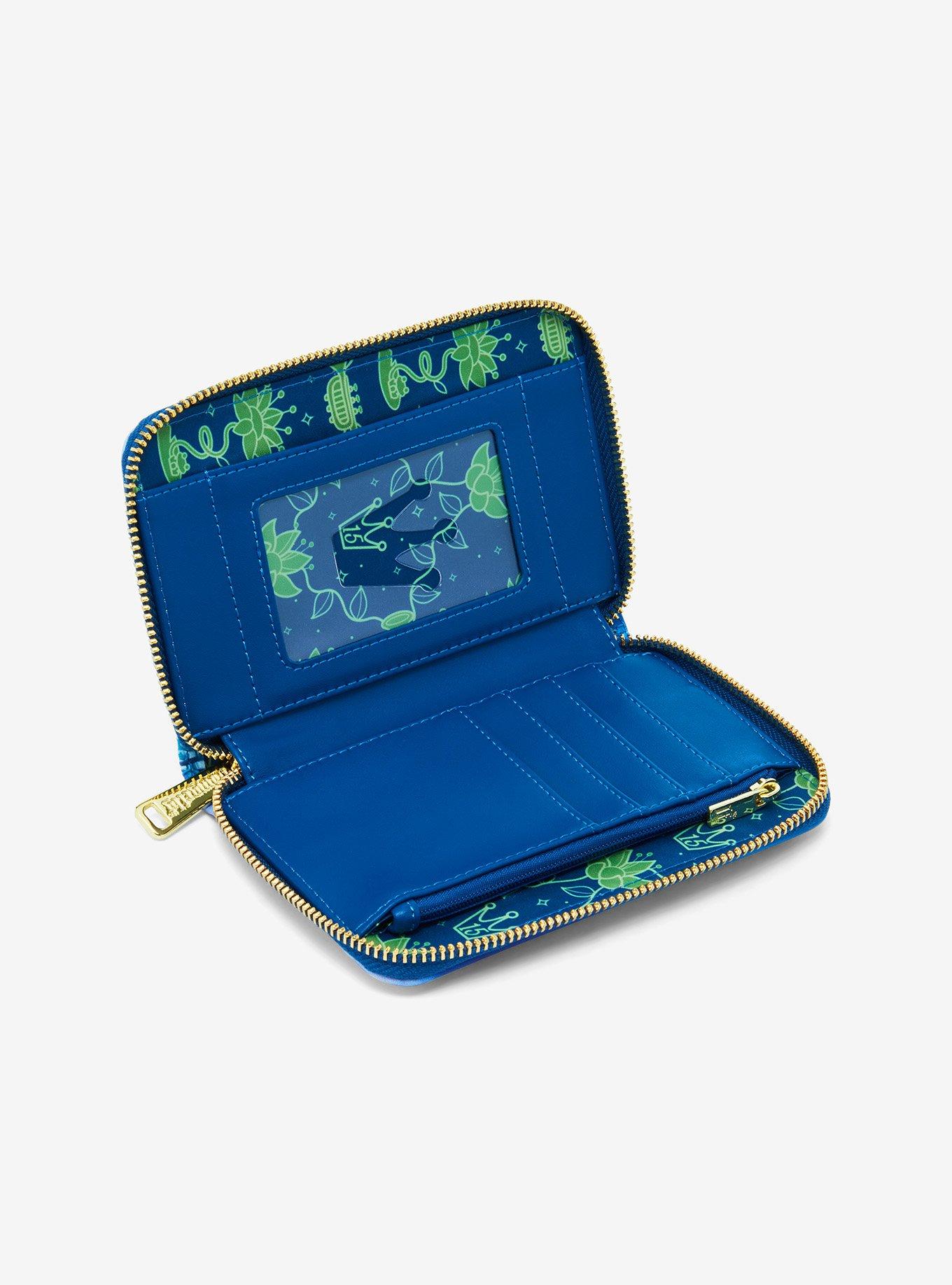 Loungefly Disney The Princess And The Frog Tiana Wish Glow-In-The-Dark Zipper Wallet, , alternate