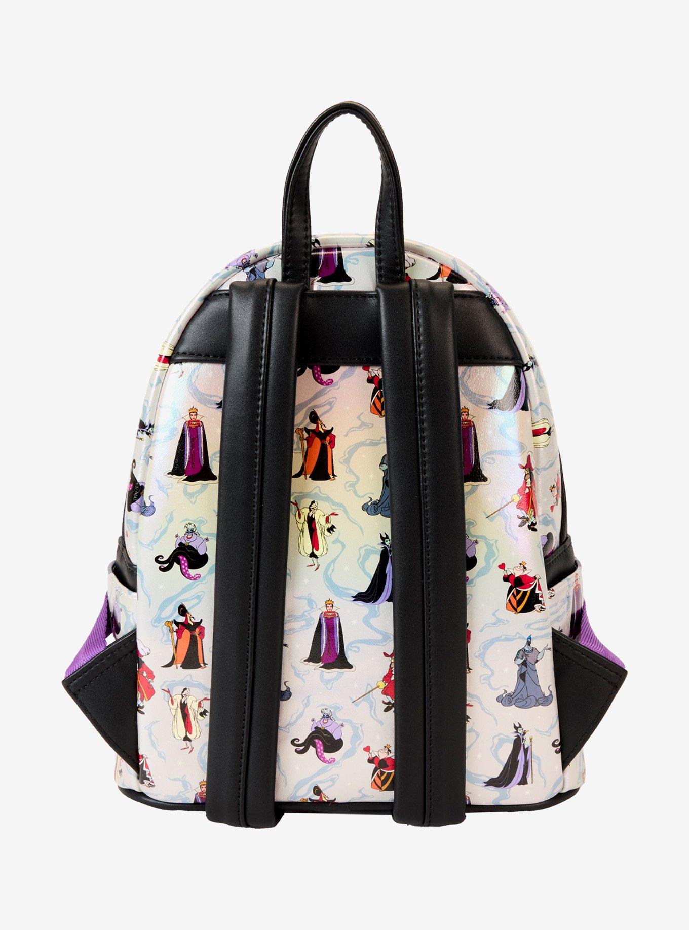 Loungefly Disney Villains Iridescent Mini Backpack, , hi-res