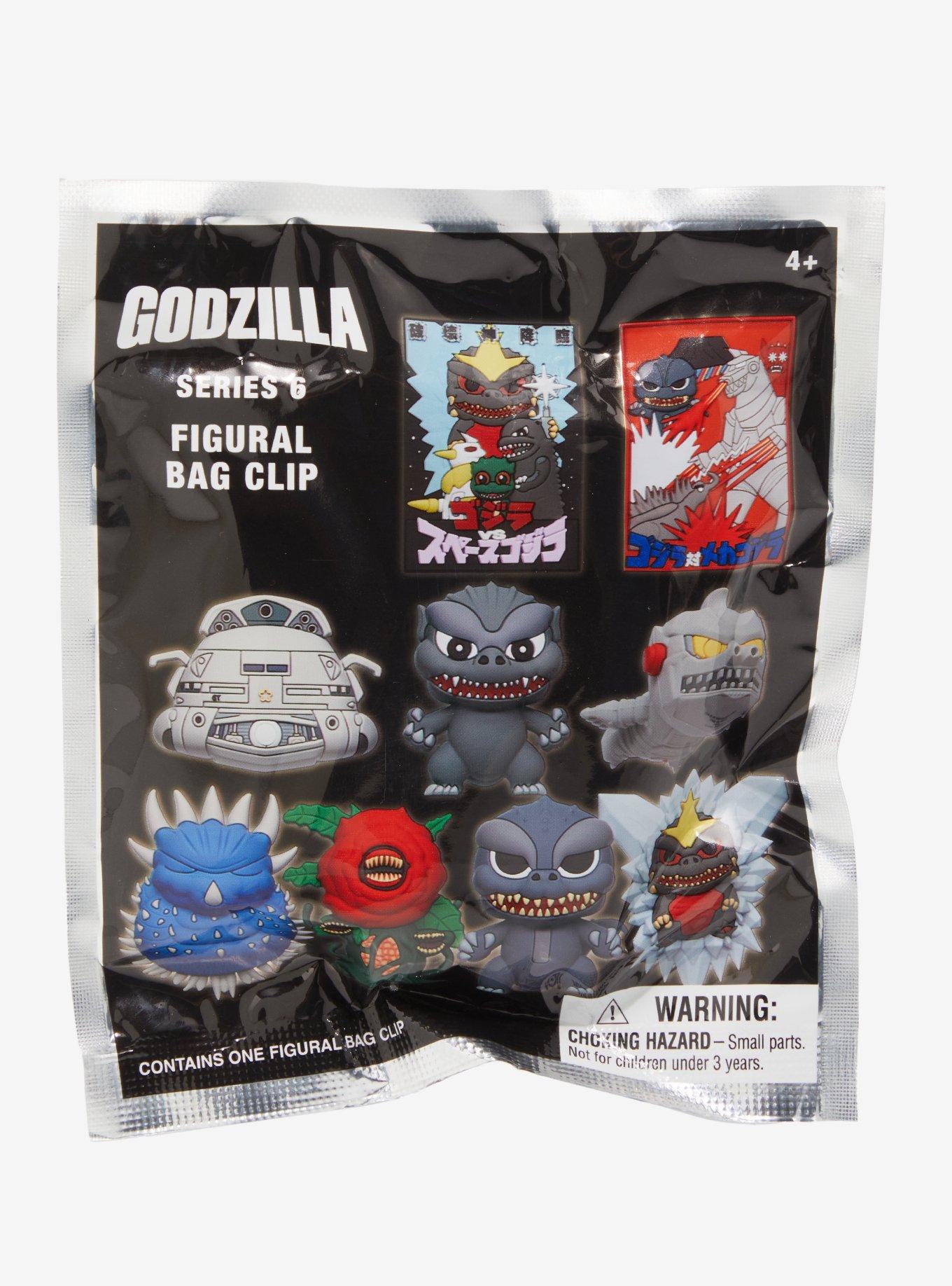 Godzilla Blind Bag Figural Bag Clip