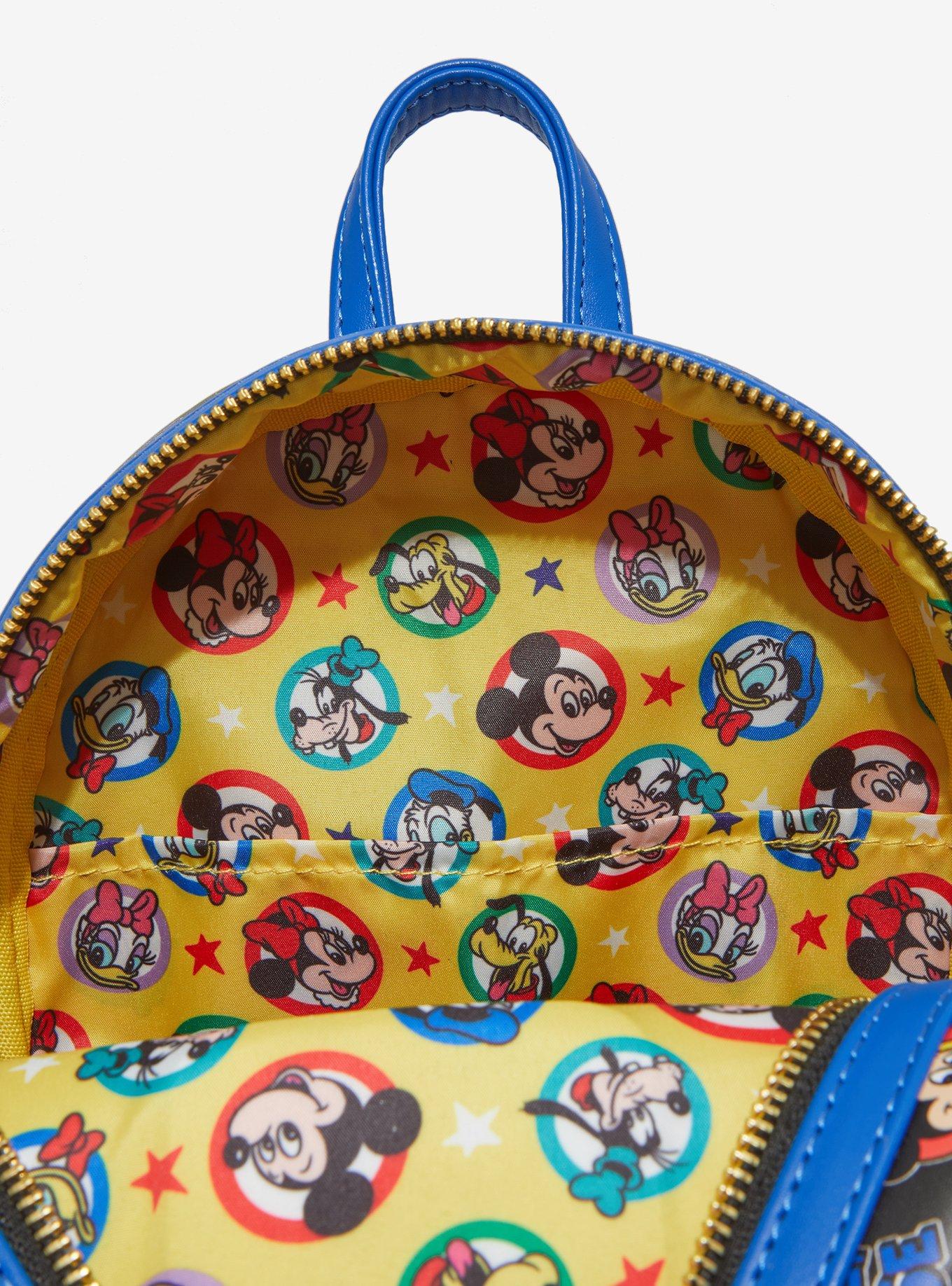 Loungefly Disney Mickey Mouse Classic Mini Backpack, , alternate