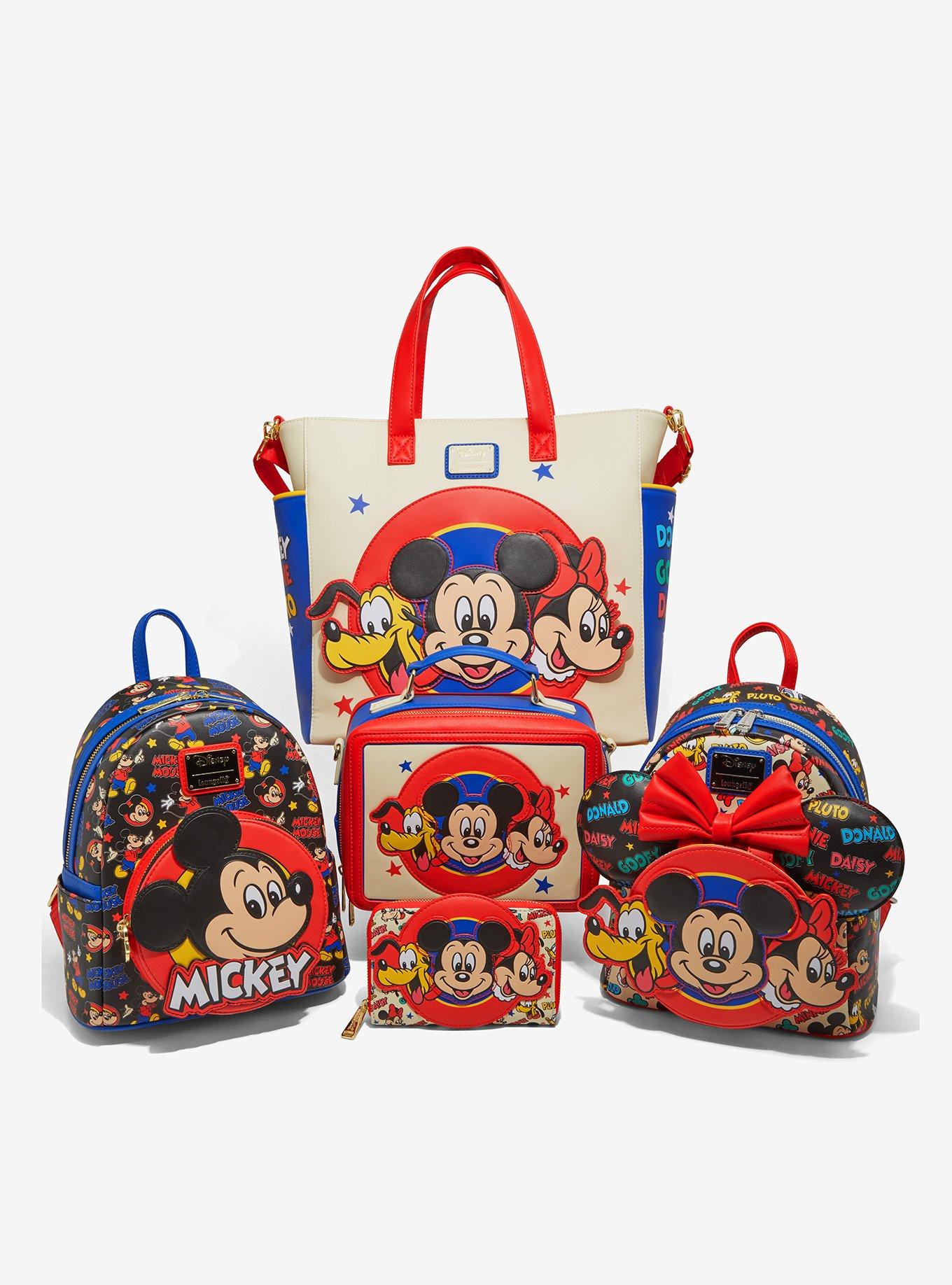 Loungefly Disney Mickey Mouse & Friends Classic Crossbody Bag, , alternate