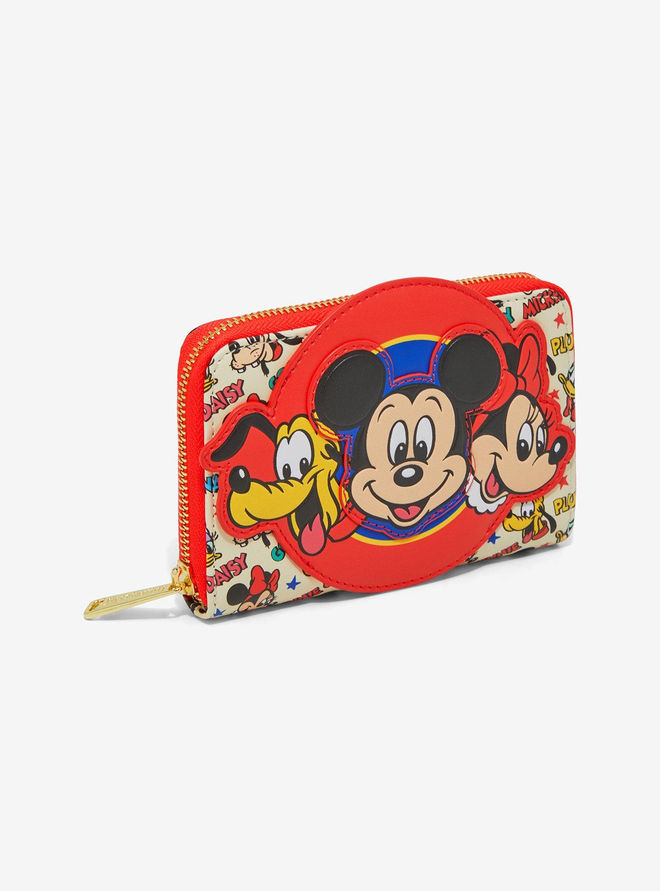 Loungefly Disney Mickey Mouse & Friends Classic Zipper Wallet, , hi-res