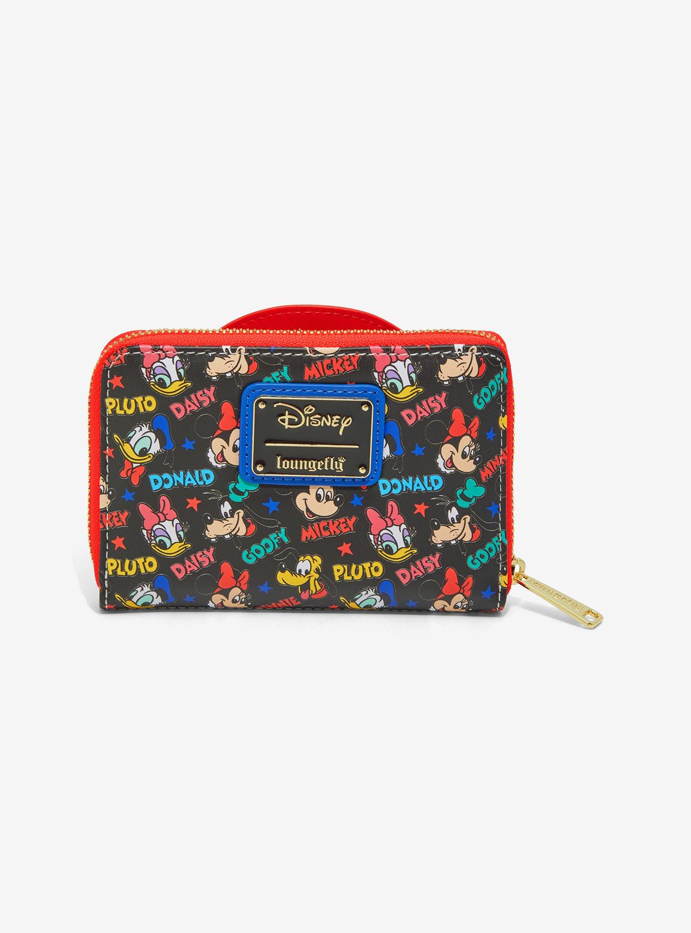 Loungefly Disney Mickey Mouse & Friends Classic Zipper Wallet, , alternate