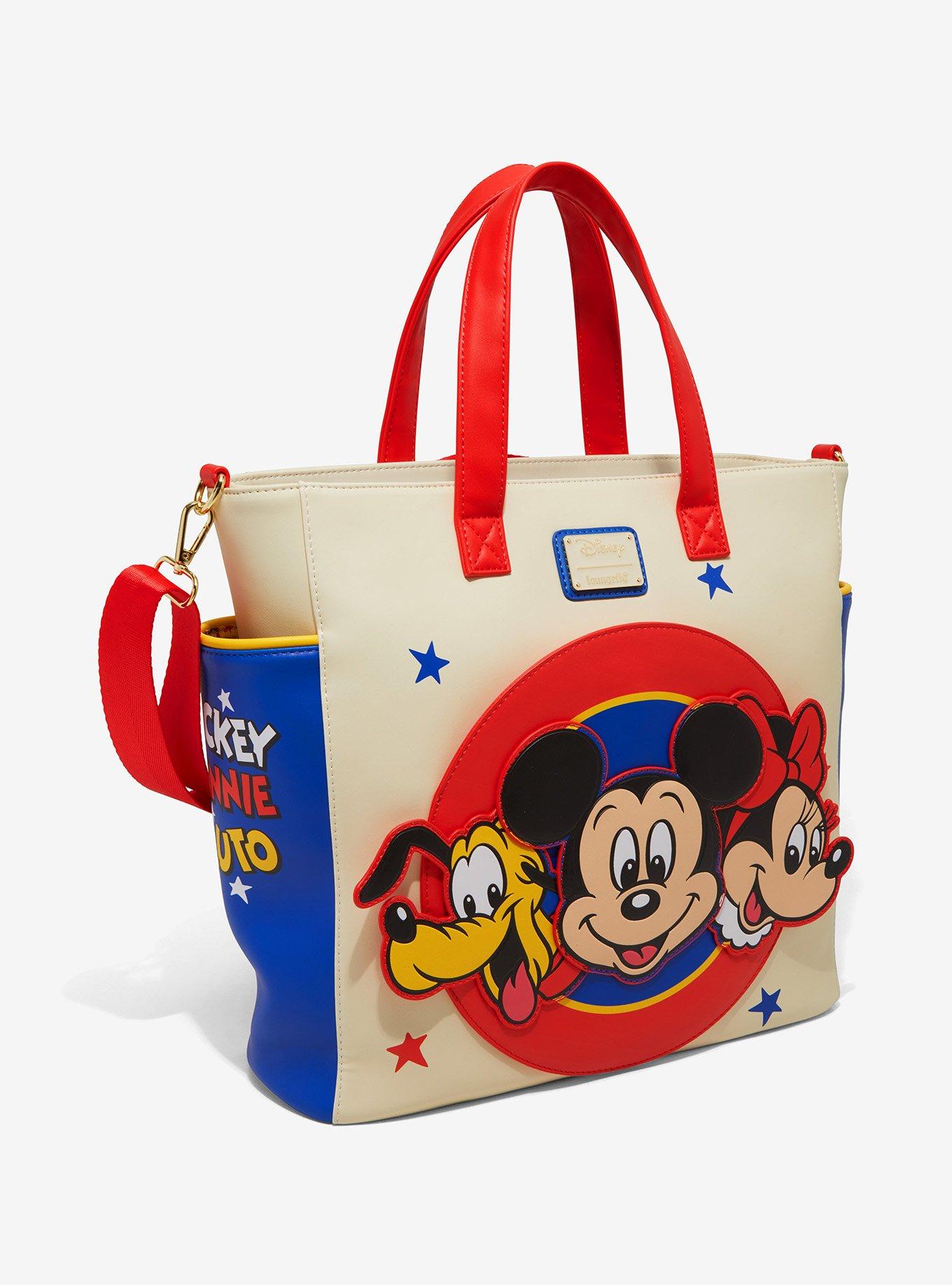 Loungefly Disney Mickey Mouse & Friends Classic Convertible Tote Bag, , hi-res