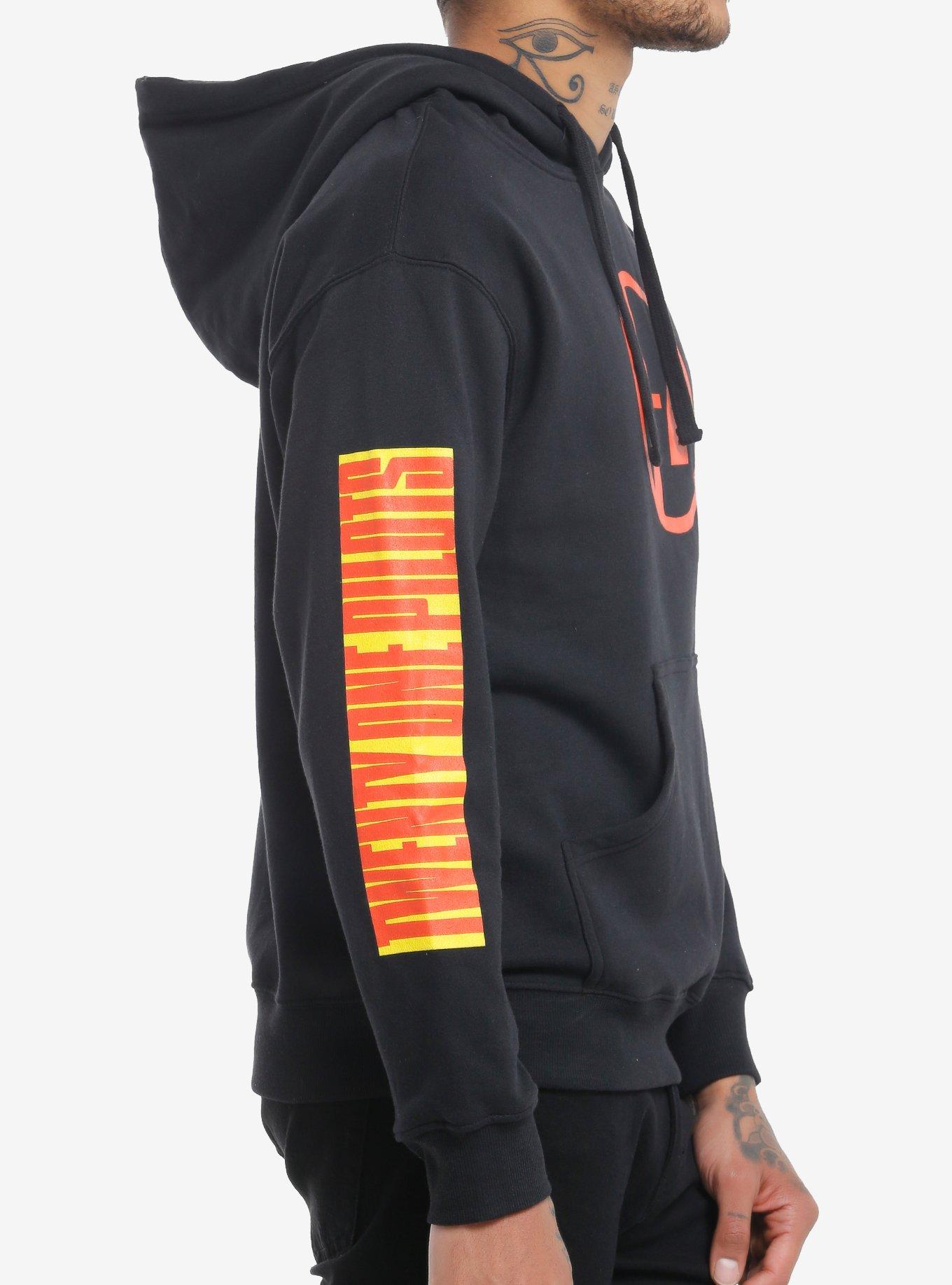 Twenty One Pilots Logo Hoodie, BLACK, alternate