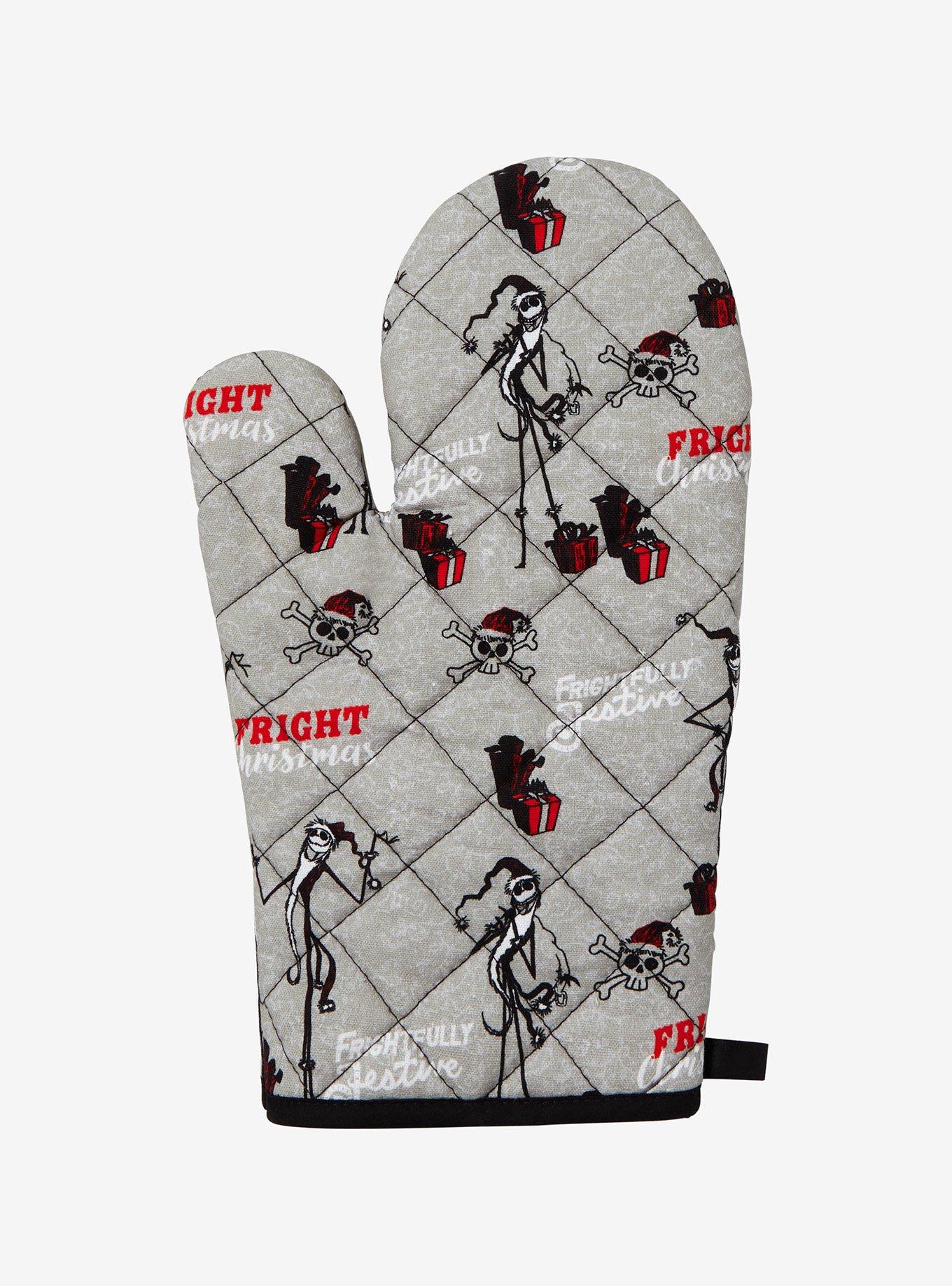 The Nightmare Before Christmas Frightfully Festive Oven Mitt, , hi-res