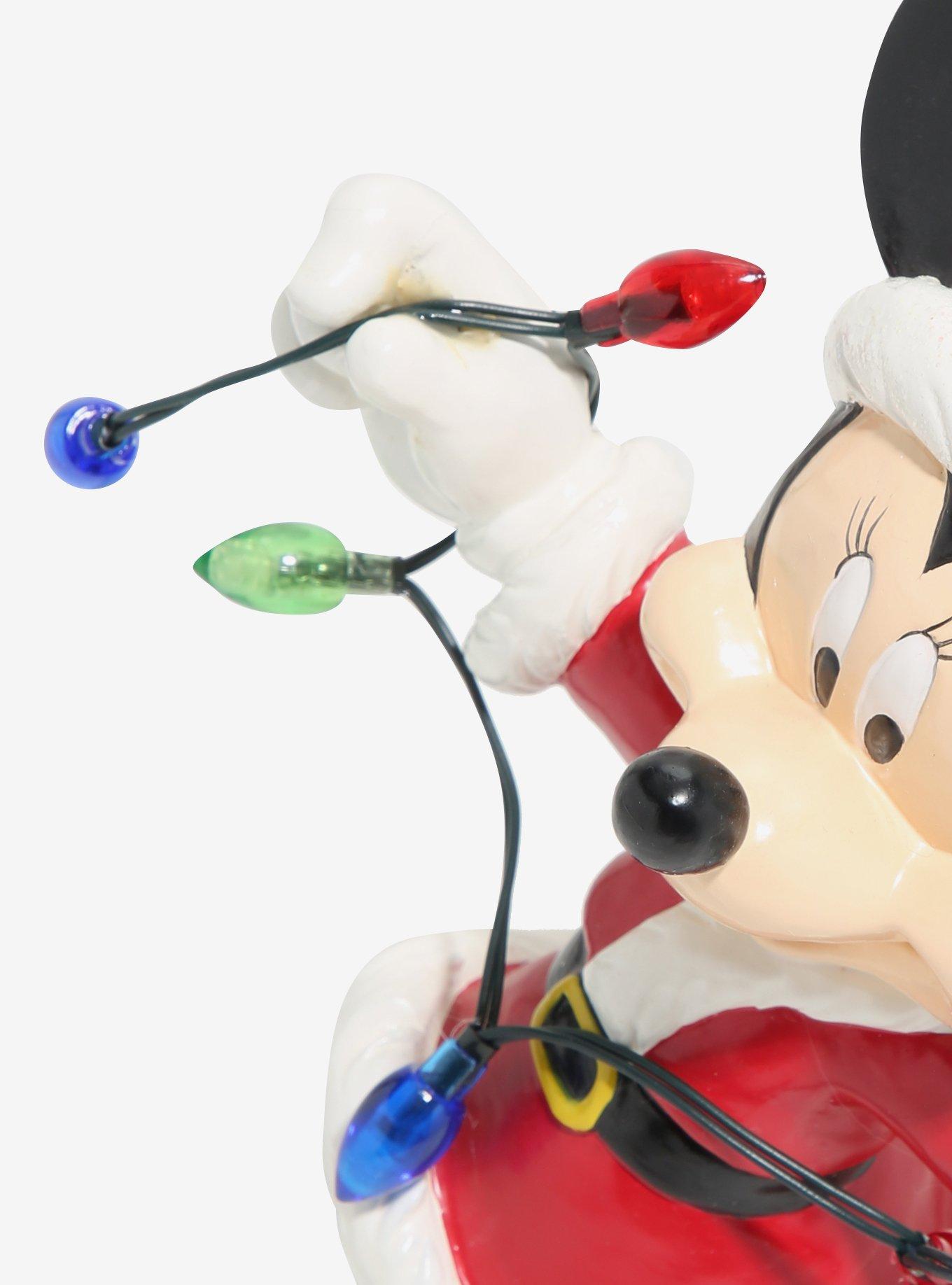 Disney Minnie Mouse Christmas Light-Up Garden Statue, , alternate
