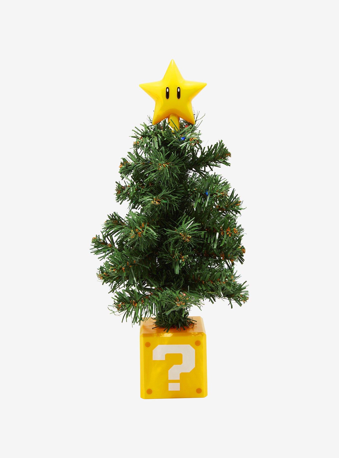 Super Mario LED Light-Up Desktop Tree, , alternate