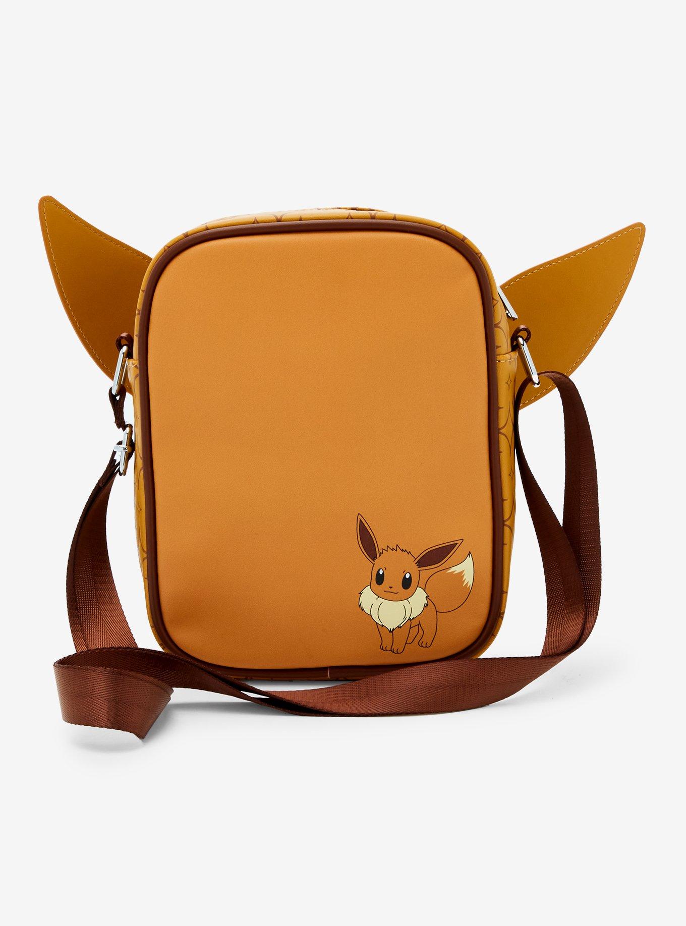 Loungefly Pokémon Eevee Face Crossbody Bag, , alternate