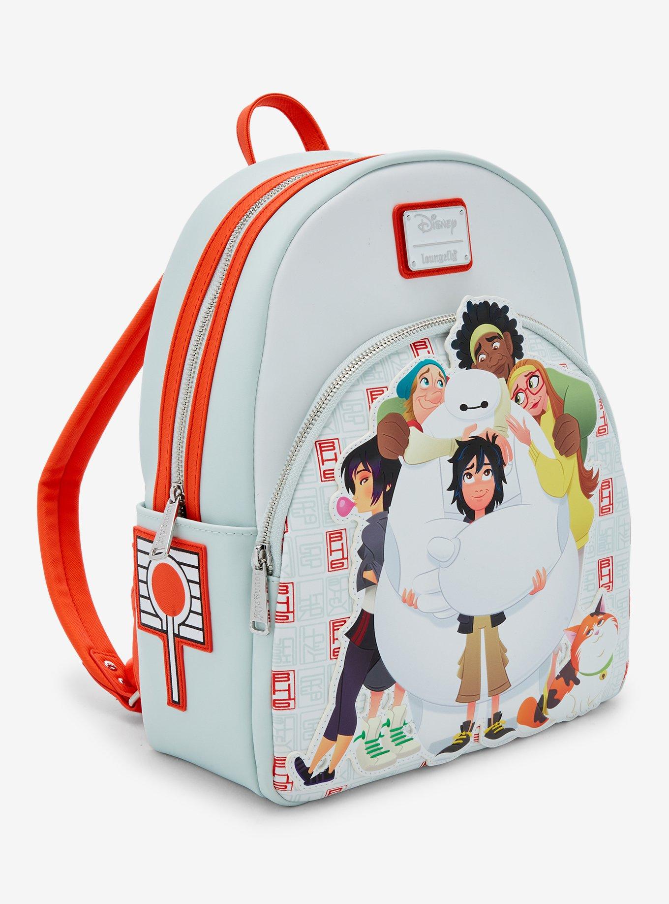 Loungefly Disney Big Hero 6 10th Anniversary Group Hug Mini Backpack, , alternate