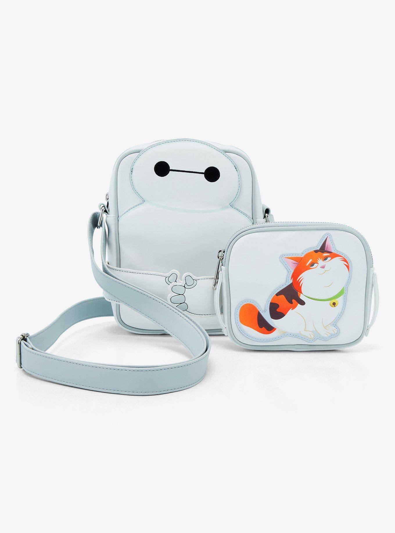 Loungefly Disney Big Hero 6 Baymax Figural Crossbody Bag, , alternate